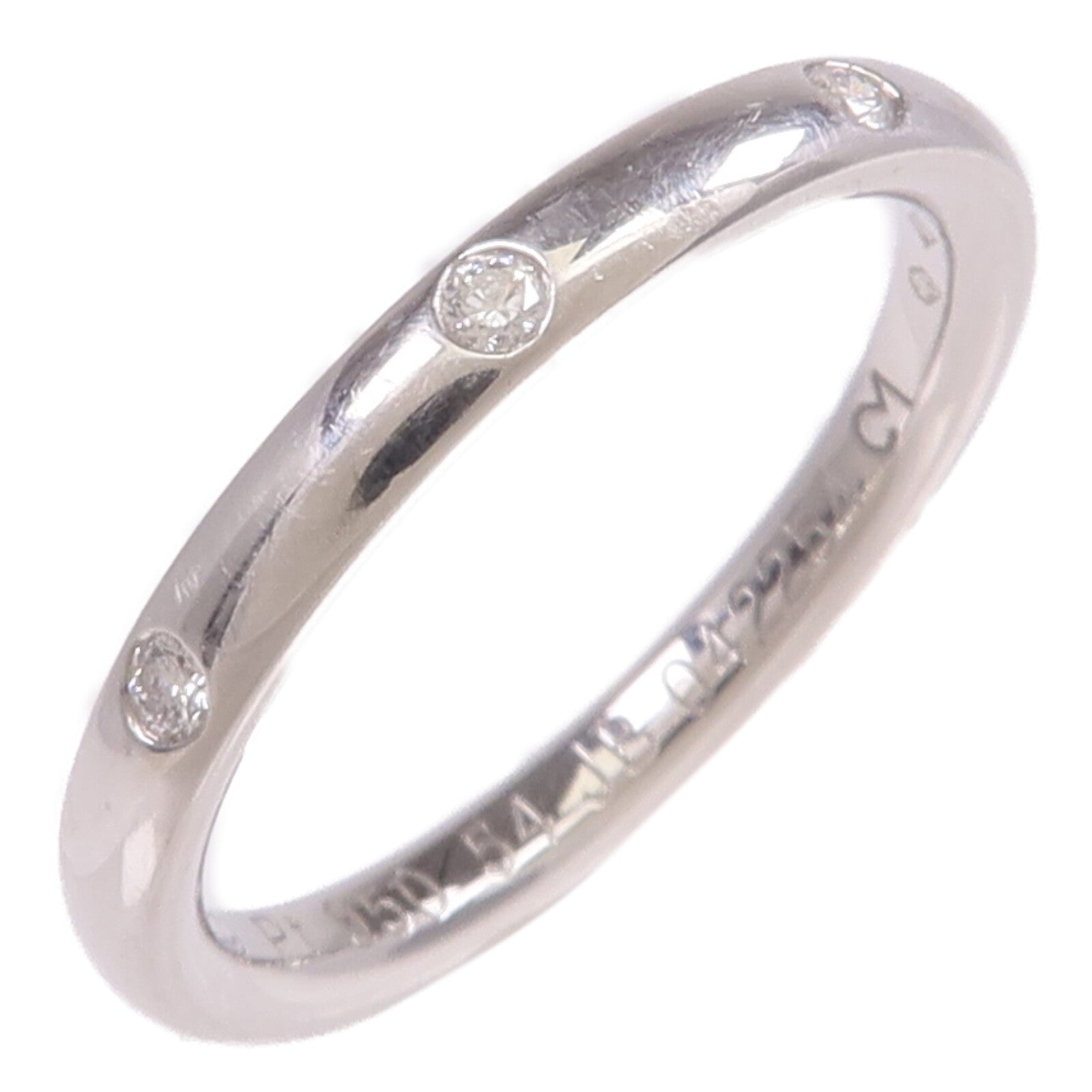 Van Cleef & Arpels PT950鉑金DiamTendrement Etoiles Ring鑽石戒指VCA#54/US#6.75