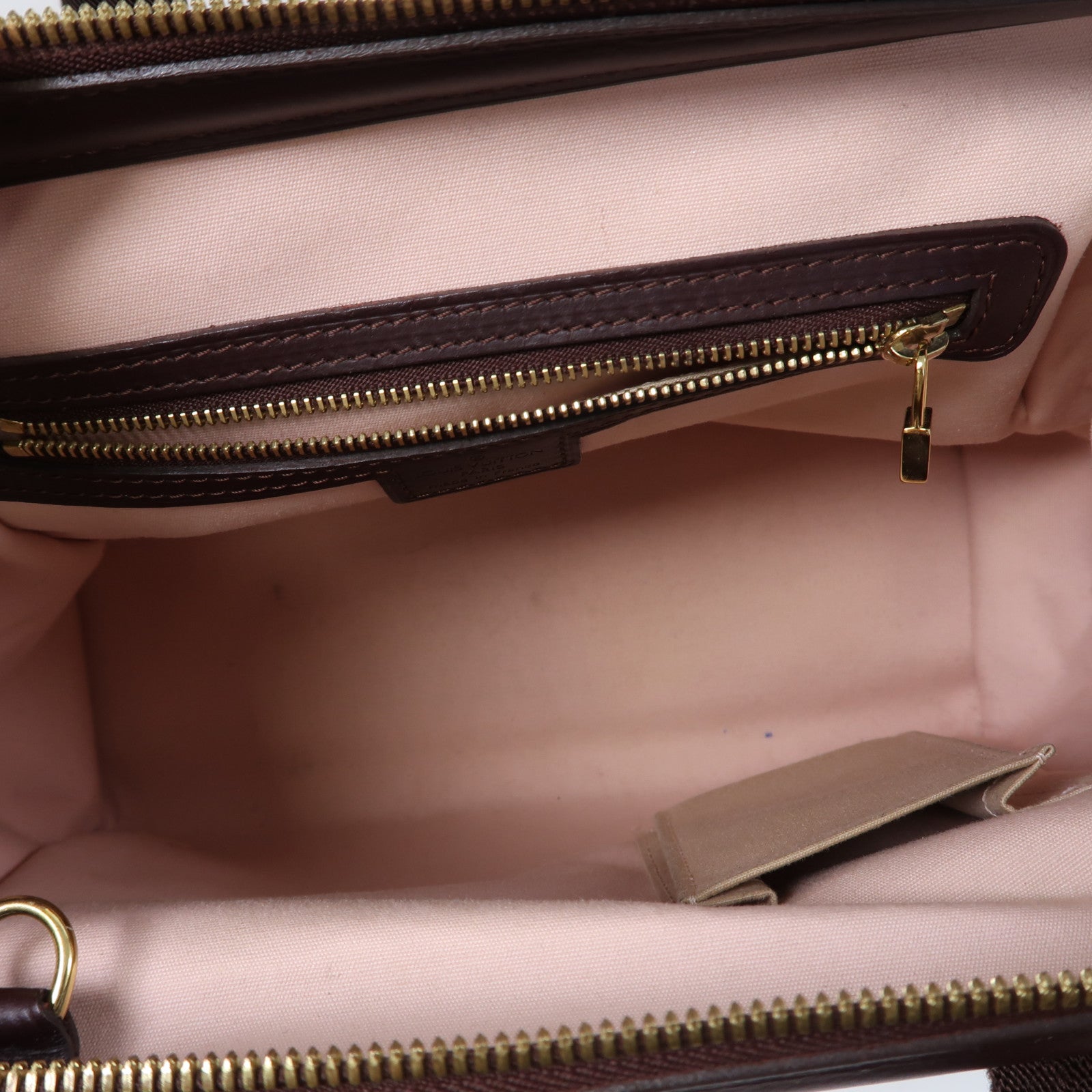 LOUIS VUITTON Monogram Mini Josephine PM金扣手挽袋紅色/啡色