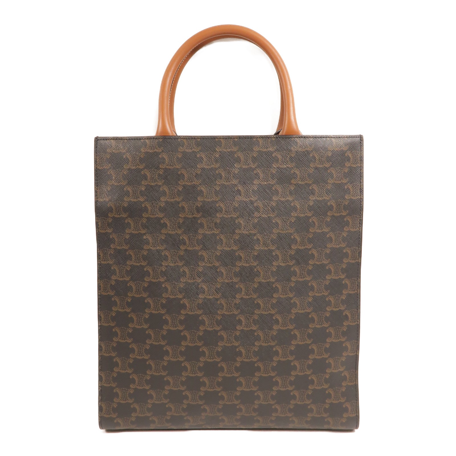 CELINE 塗層帆布Triomphe Cabas Tote Bag手挽肩背兩用袋
