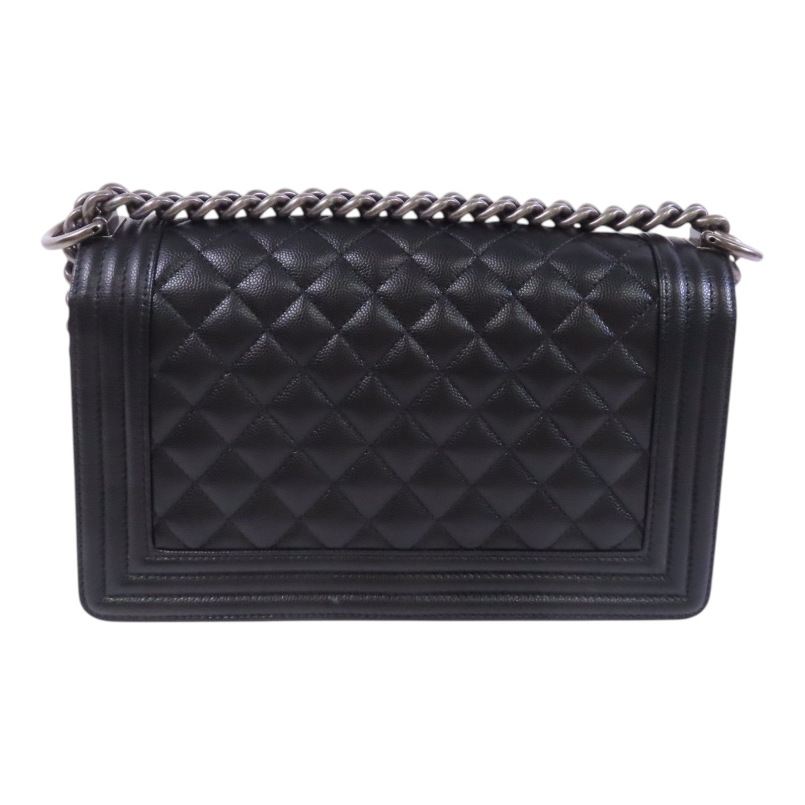 CHANEL 牛皮皮革Boy Chanel 25金扣鏈帶肩背袋