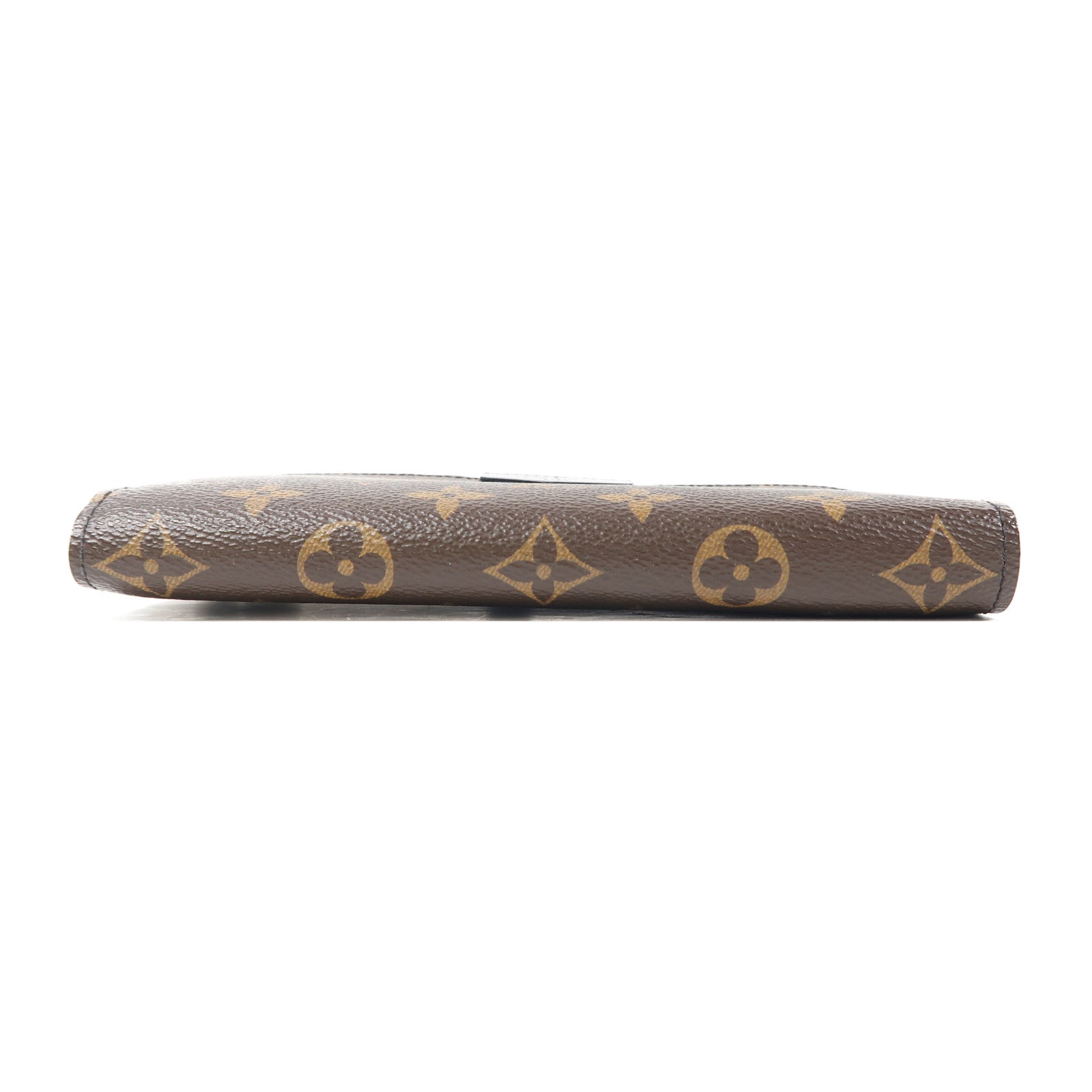 LOUIS VUITTON Monogram Zippy Dragonne銀扣長錢包啡色