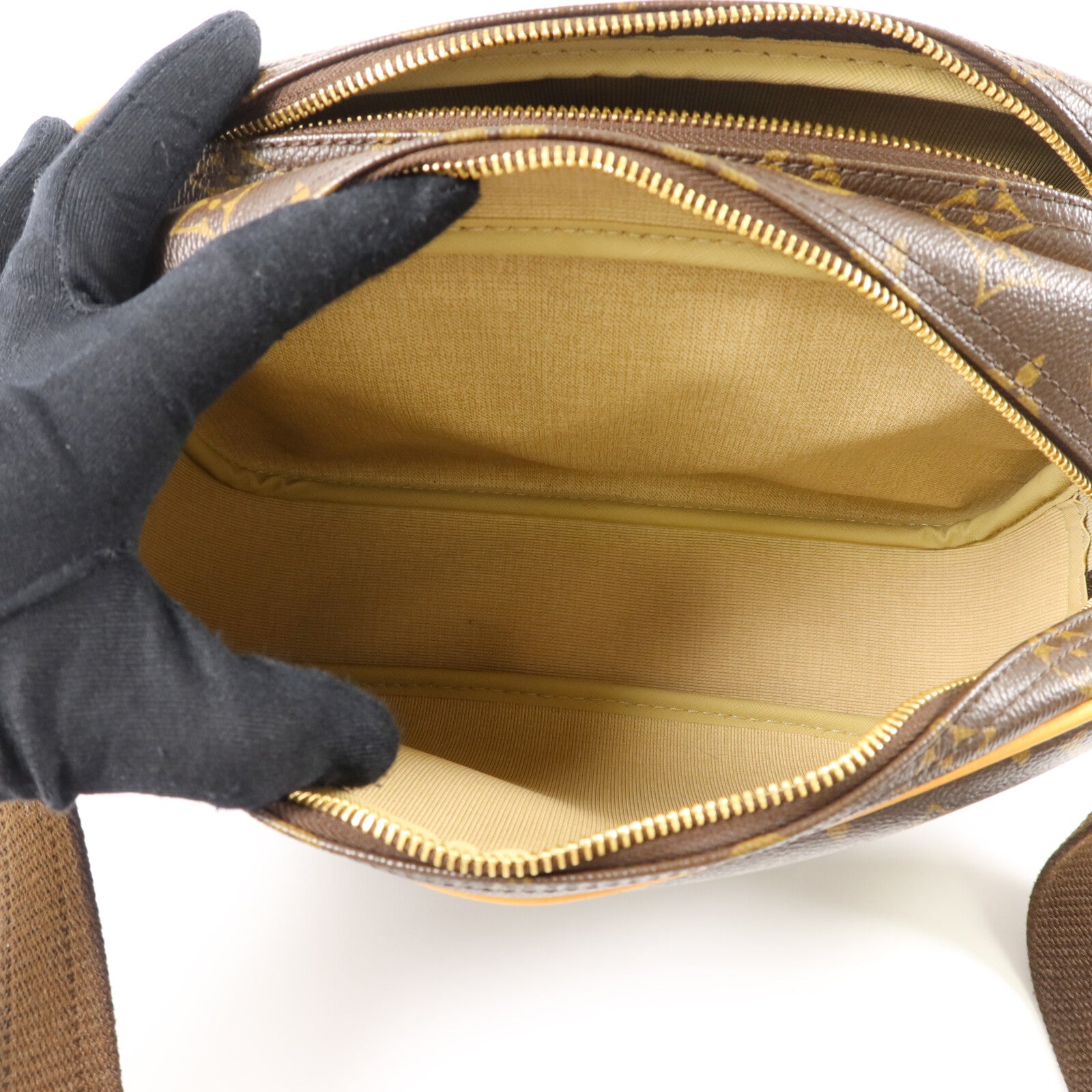 LOUIS VUITTON Monogram Reporter PM肩背袋