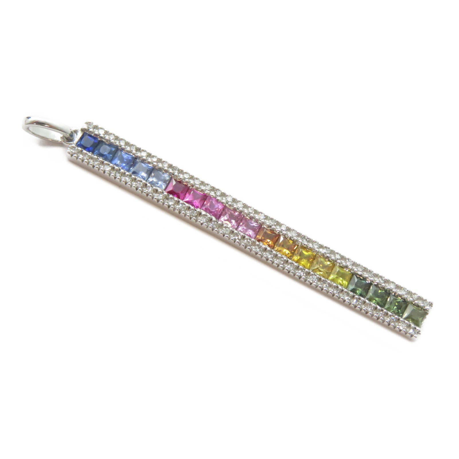 JEWELRY 14K白金Topaz Pendant拓帕吊墜