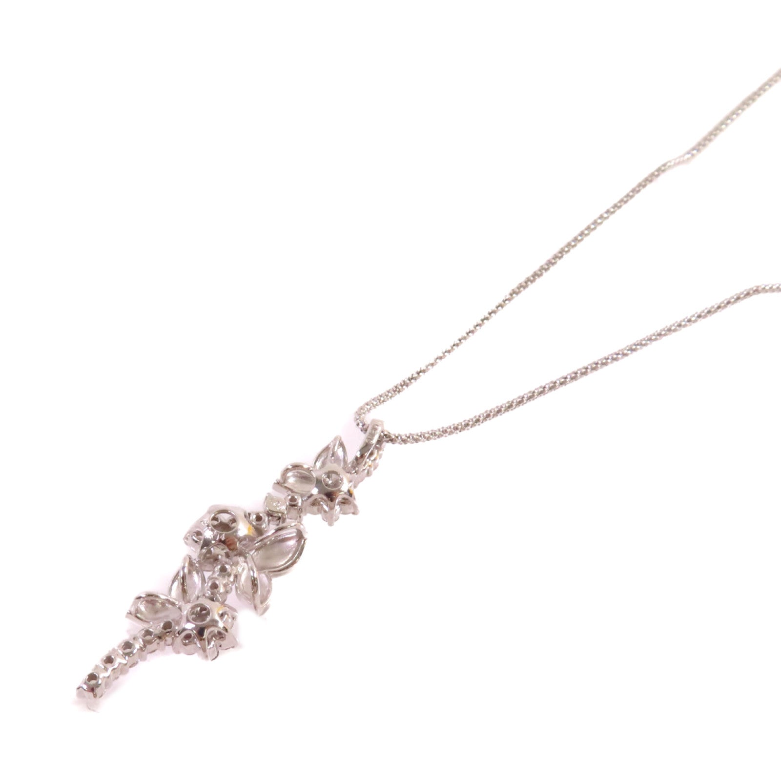 JEWELRY 18K白金Diamond Necklace 1.05ct鑽石項鍊