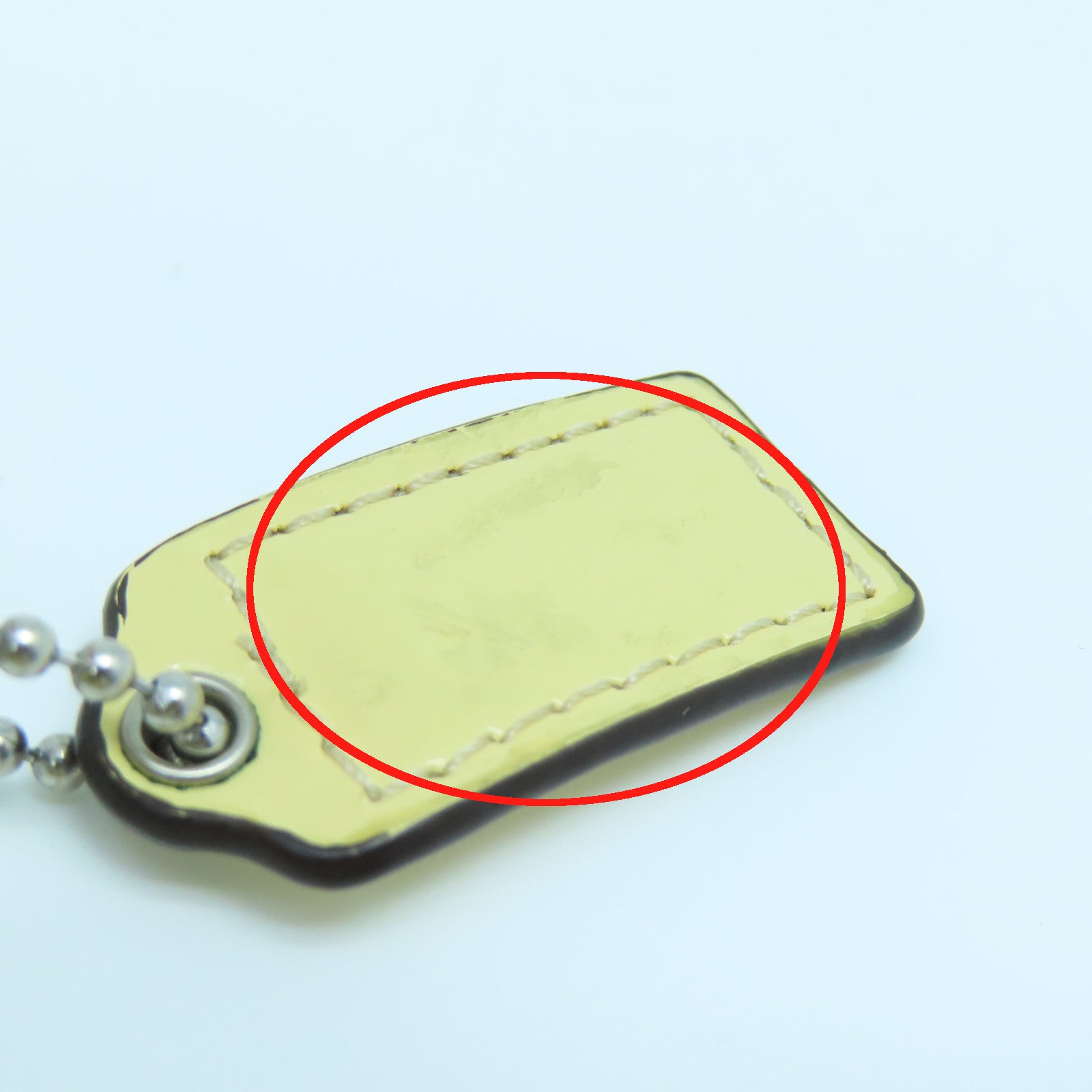 COACH 【激減優惠】帆布Shoulder Bag銀扣肩背袋黃色/啡色