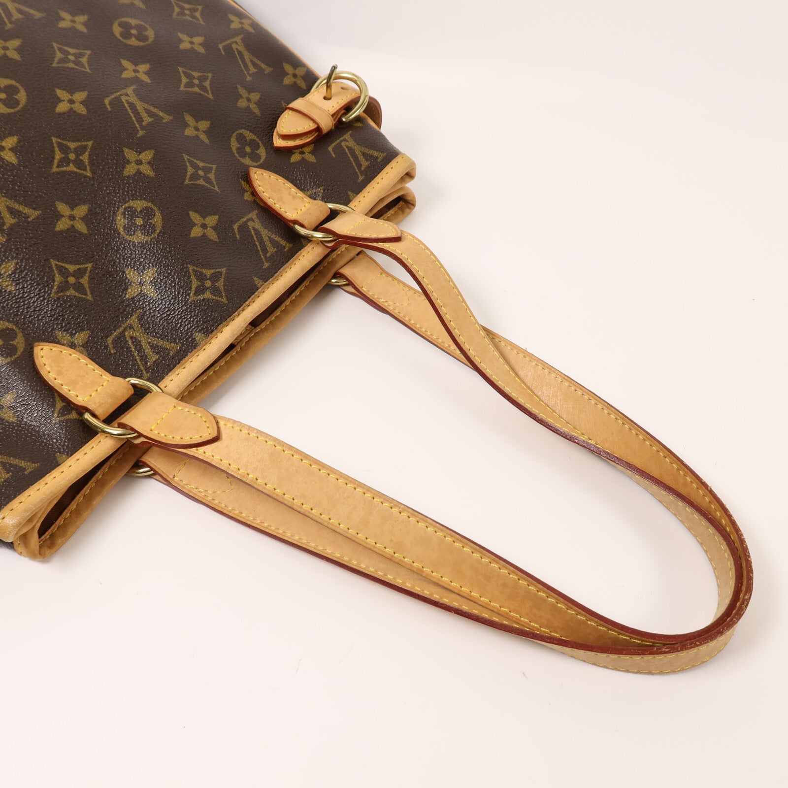 LOUIS VUITTON Monogram Batignolles金扣肩背袋