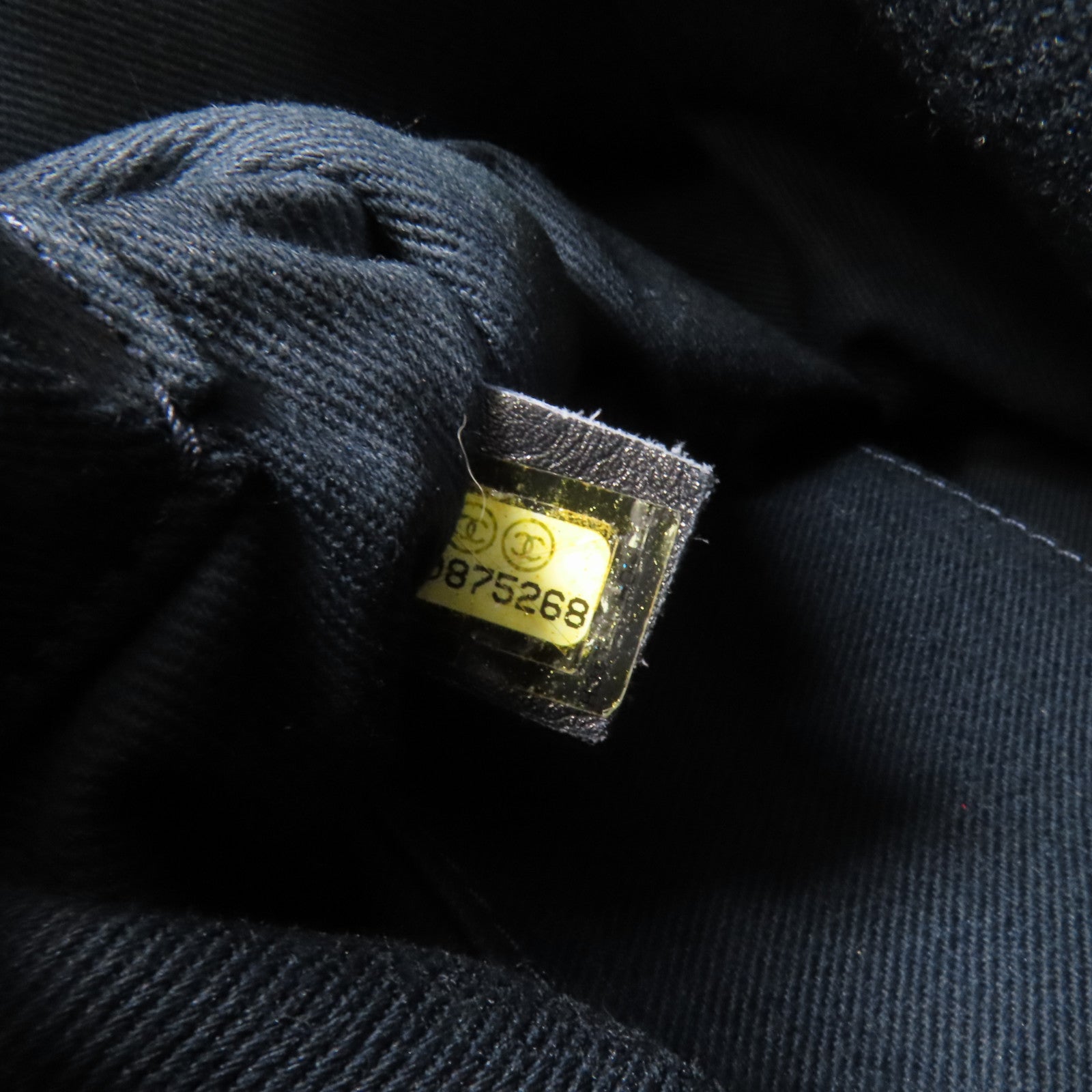 CHANEL 帆布Deauville Chain Tote銀扣鏈帶手挽肩背兩用袋