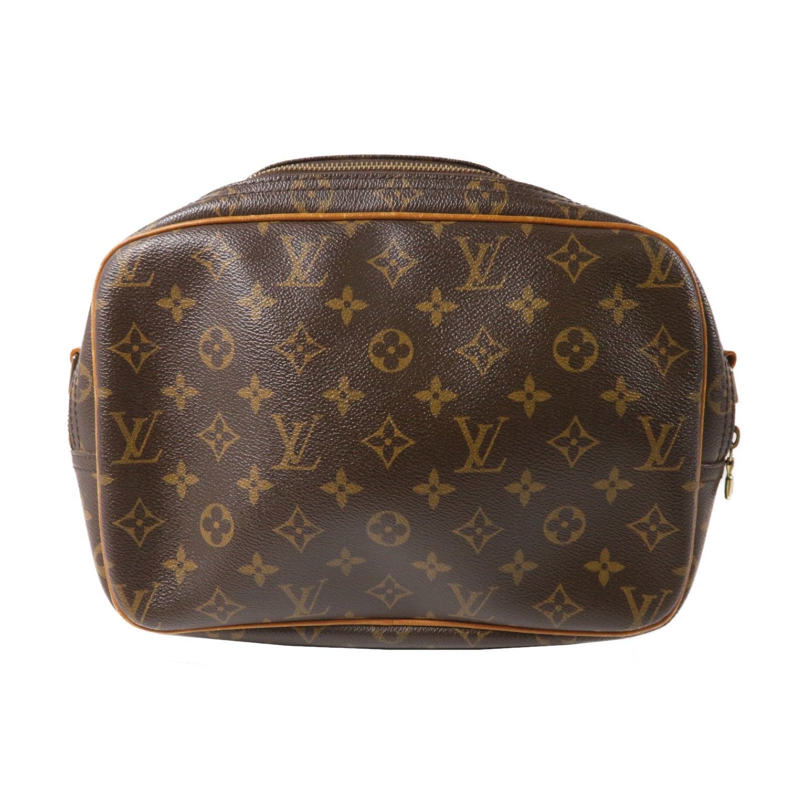 LOUIS VUITTON Monogram Reporter PM金扣肩背袋