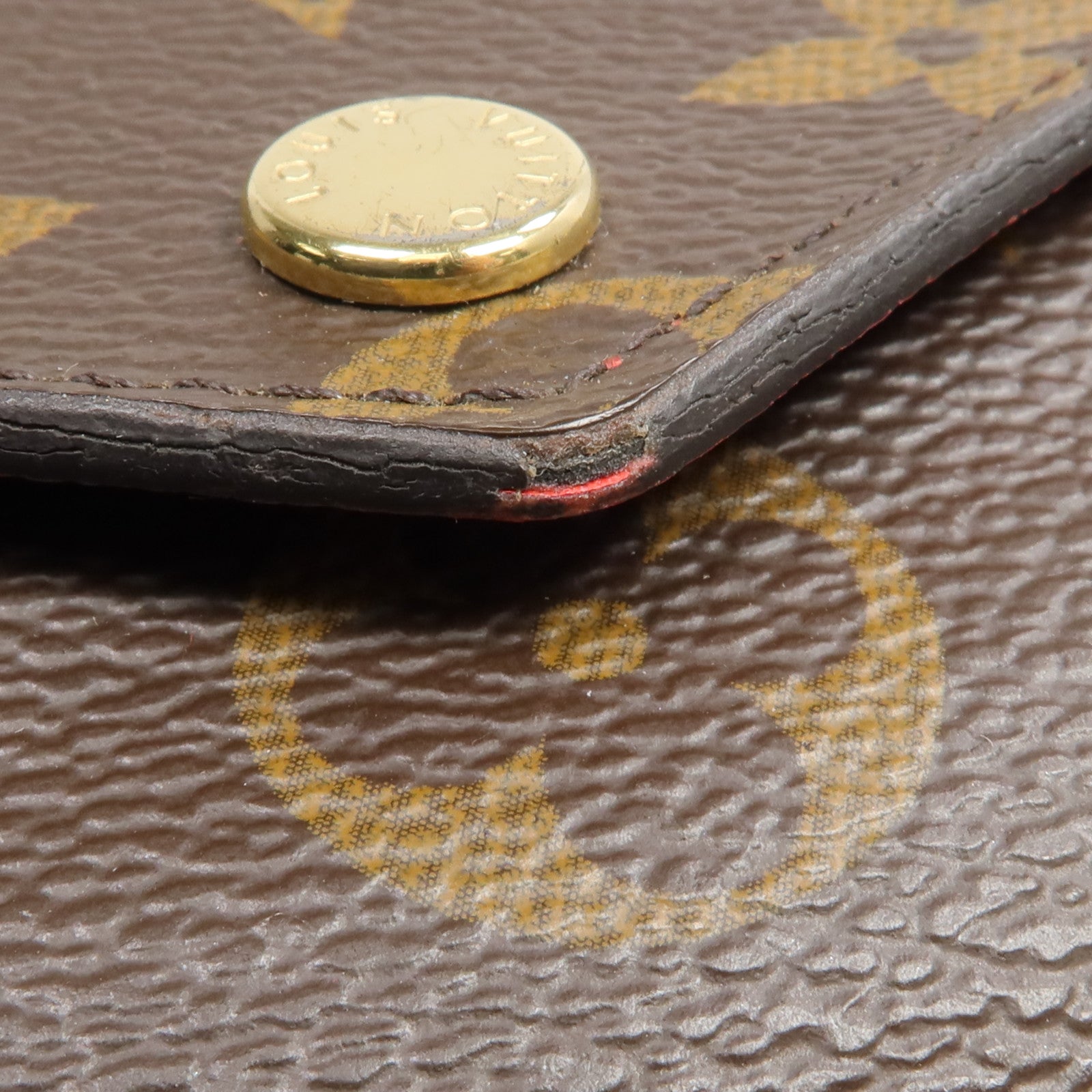 LOUIS VUITTON Monogram Portefeuille Jeanne長錢包