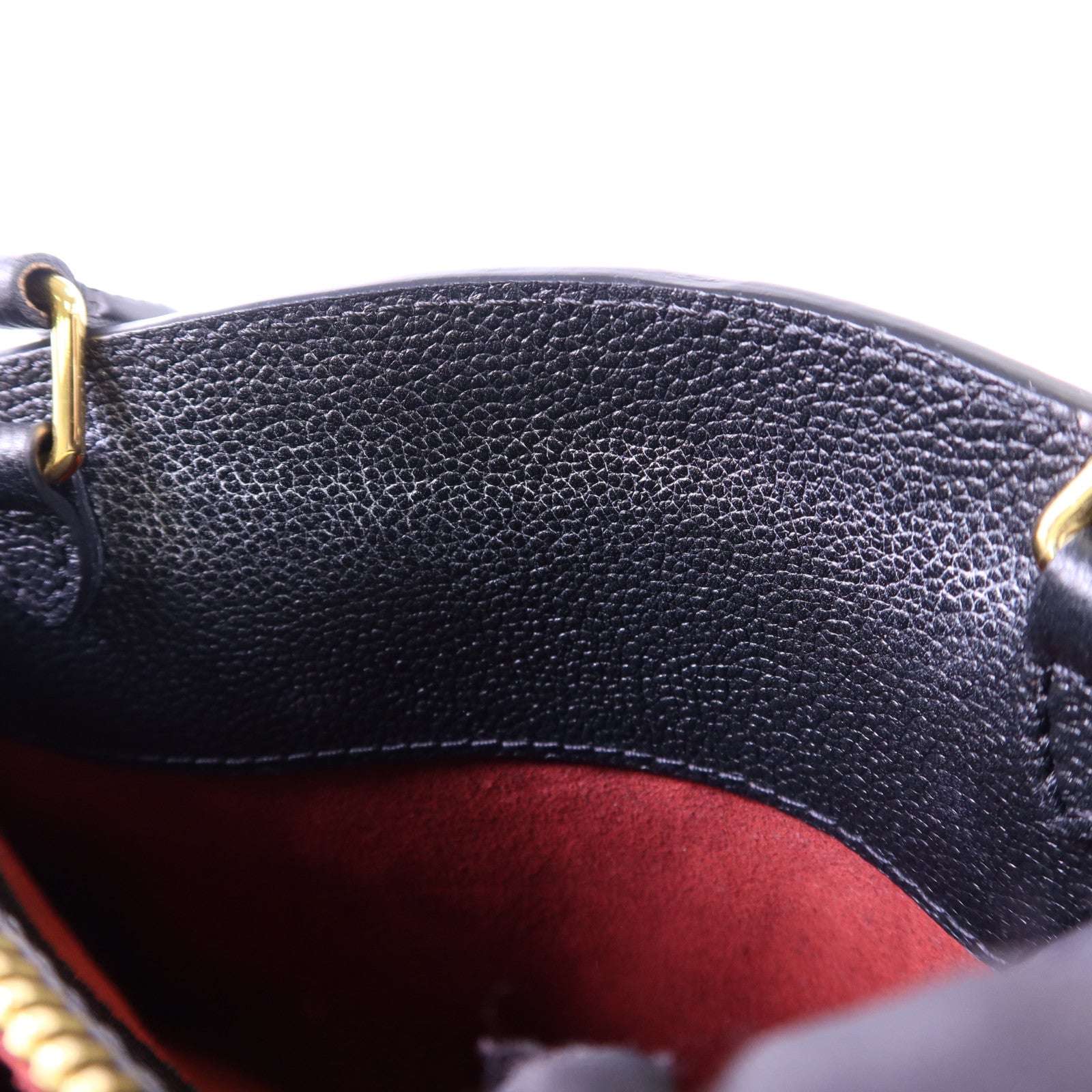 LOUIS VUITTON Monogram Empreinte Petit Palais金扣手挽肩背兩用袋