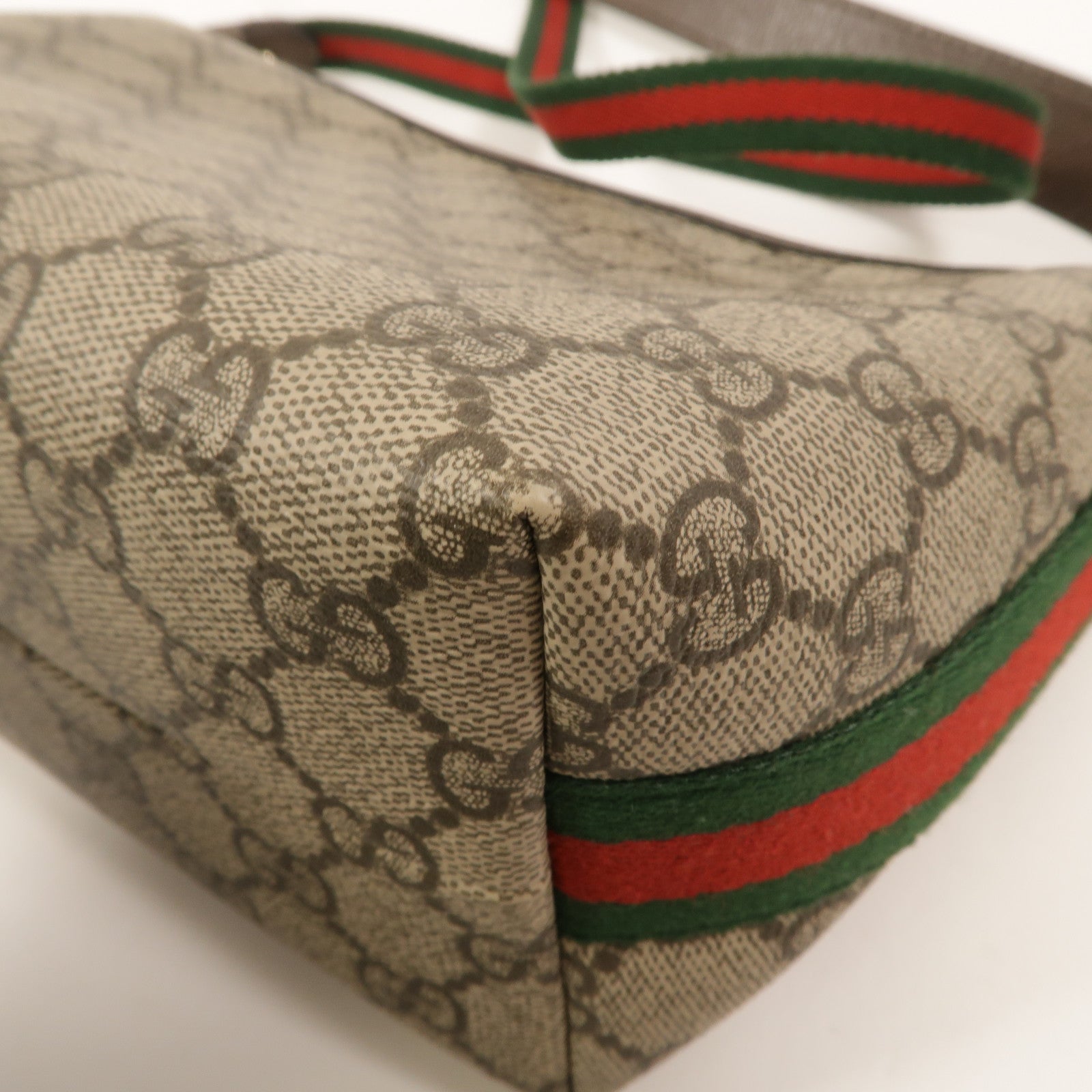 GUCCI 塗層帆布Ophidia Mini肩背袋