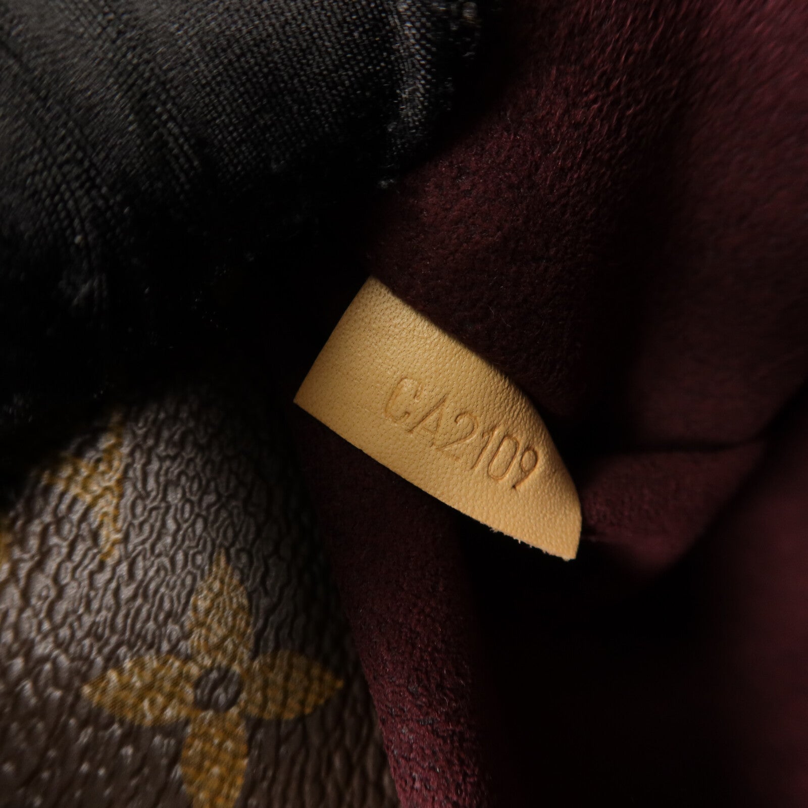 LOUIS VUITTON Monogram Montaigne BB手挽肩背兩用袋棕色