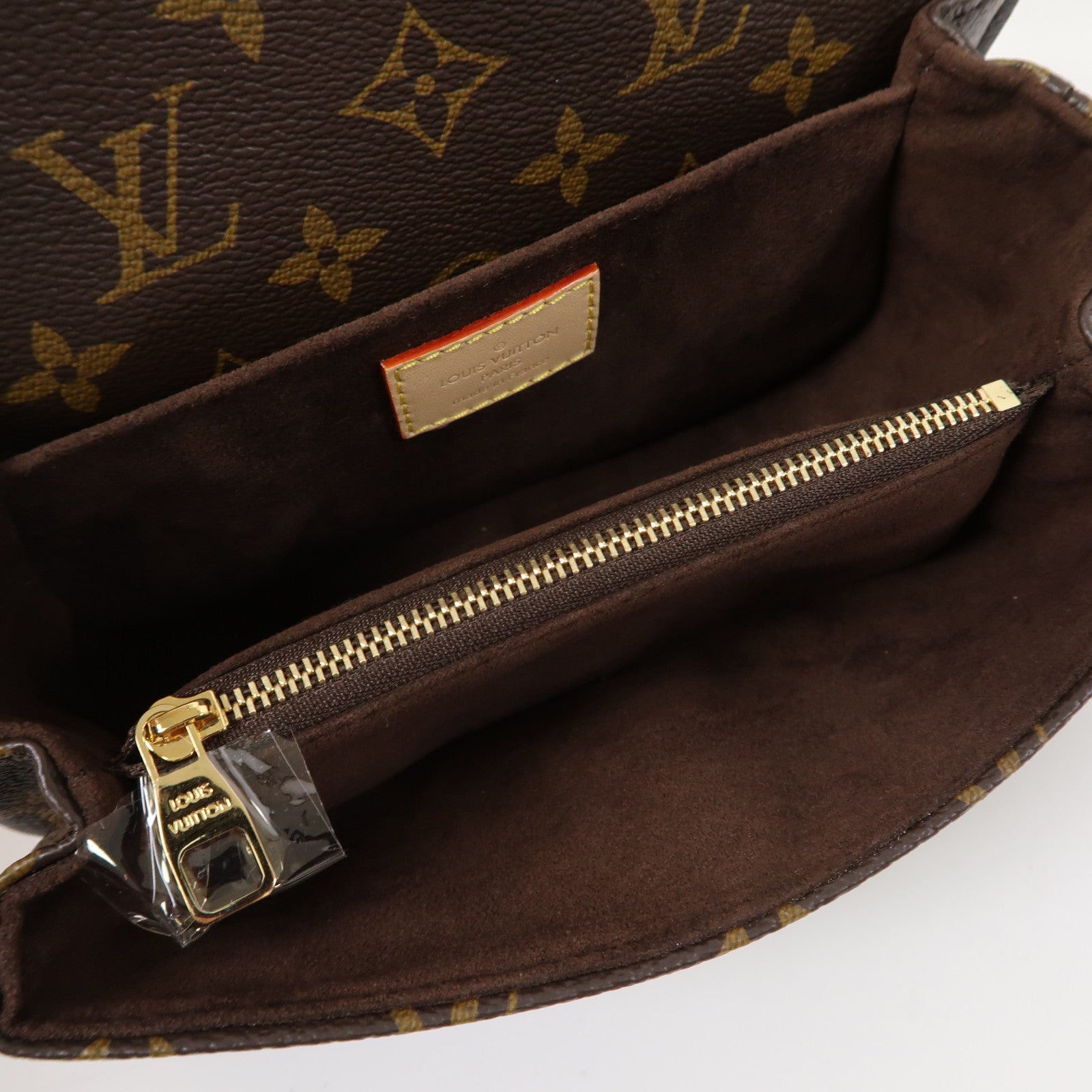 LOUIS VUITTON Monogram Pochete Metis金扣手挽肩背兩用袋啡色