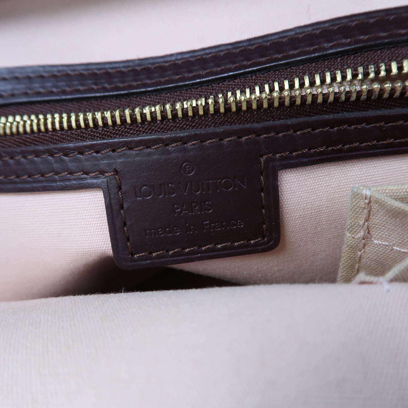 LOUIS VUITTON Monogram Mini Josephine PM金扣手挽袋紅色/啡色
