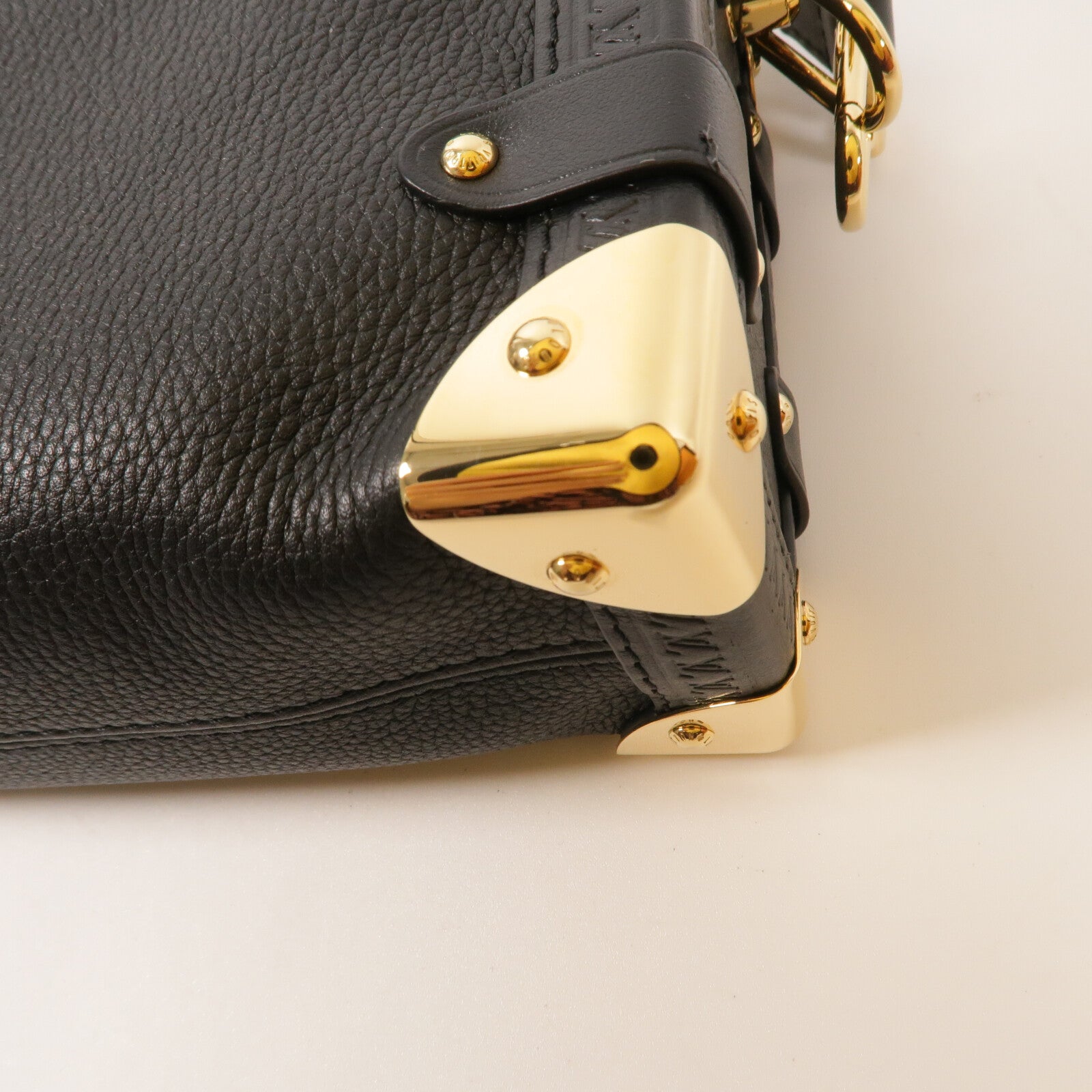 LOUIS VUITTON 牛皮皮革Side Trunk PM手挽肩背兩用袋