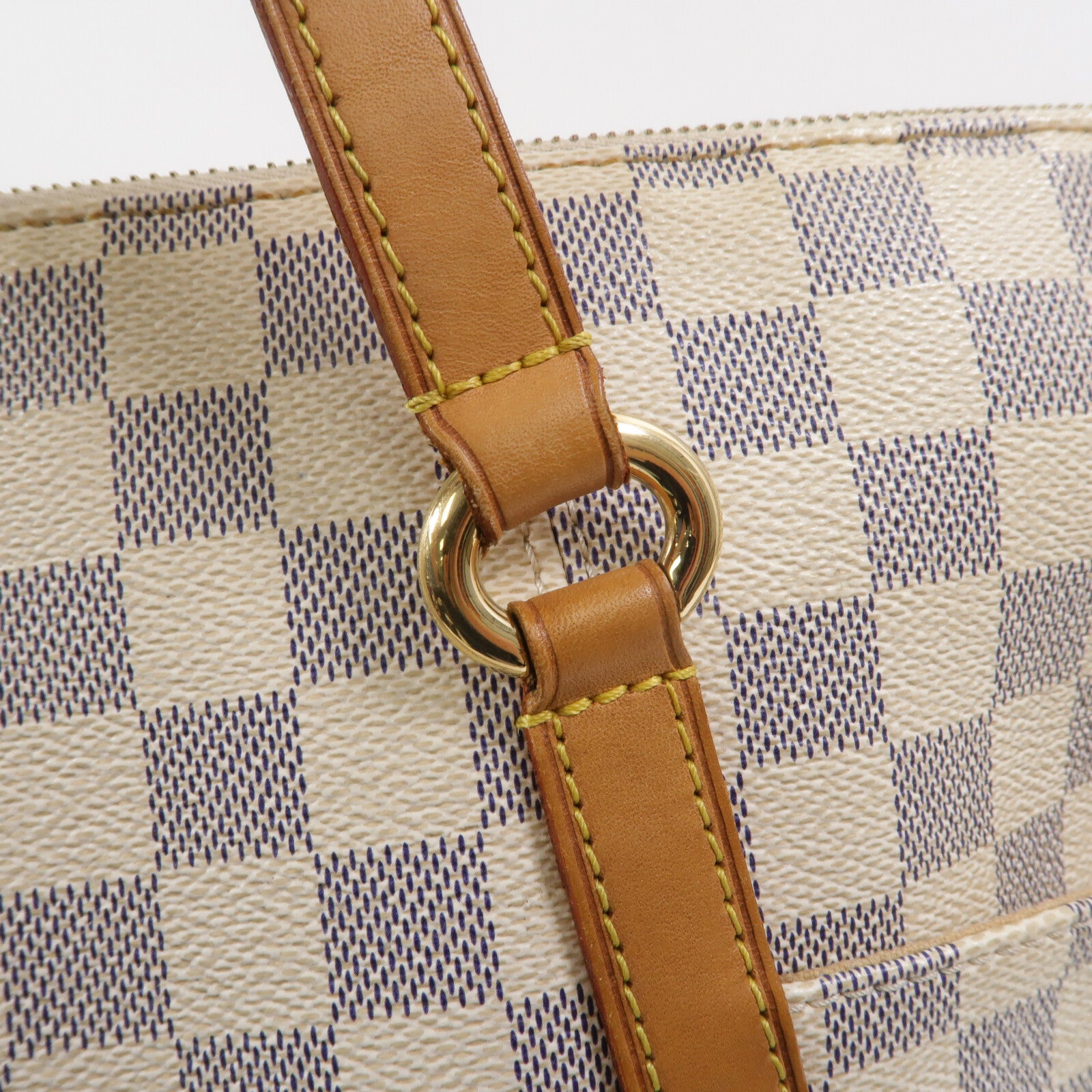 LOUIS VUITTON Damier Azur Totally MM肩背袋