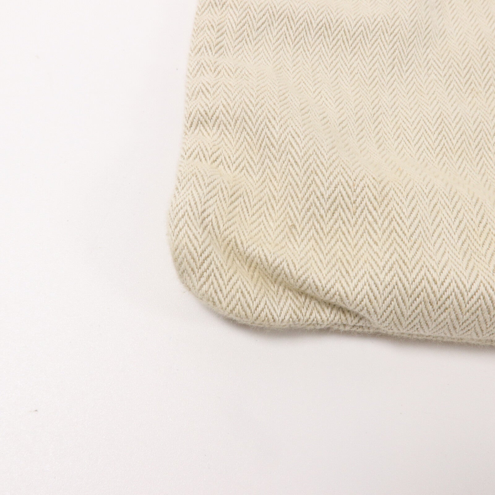 HERMES 帆布/Barenia皮革Aline手挽袋Beige