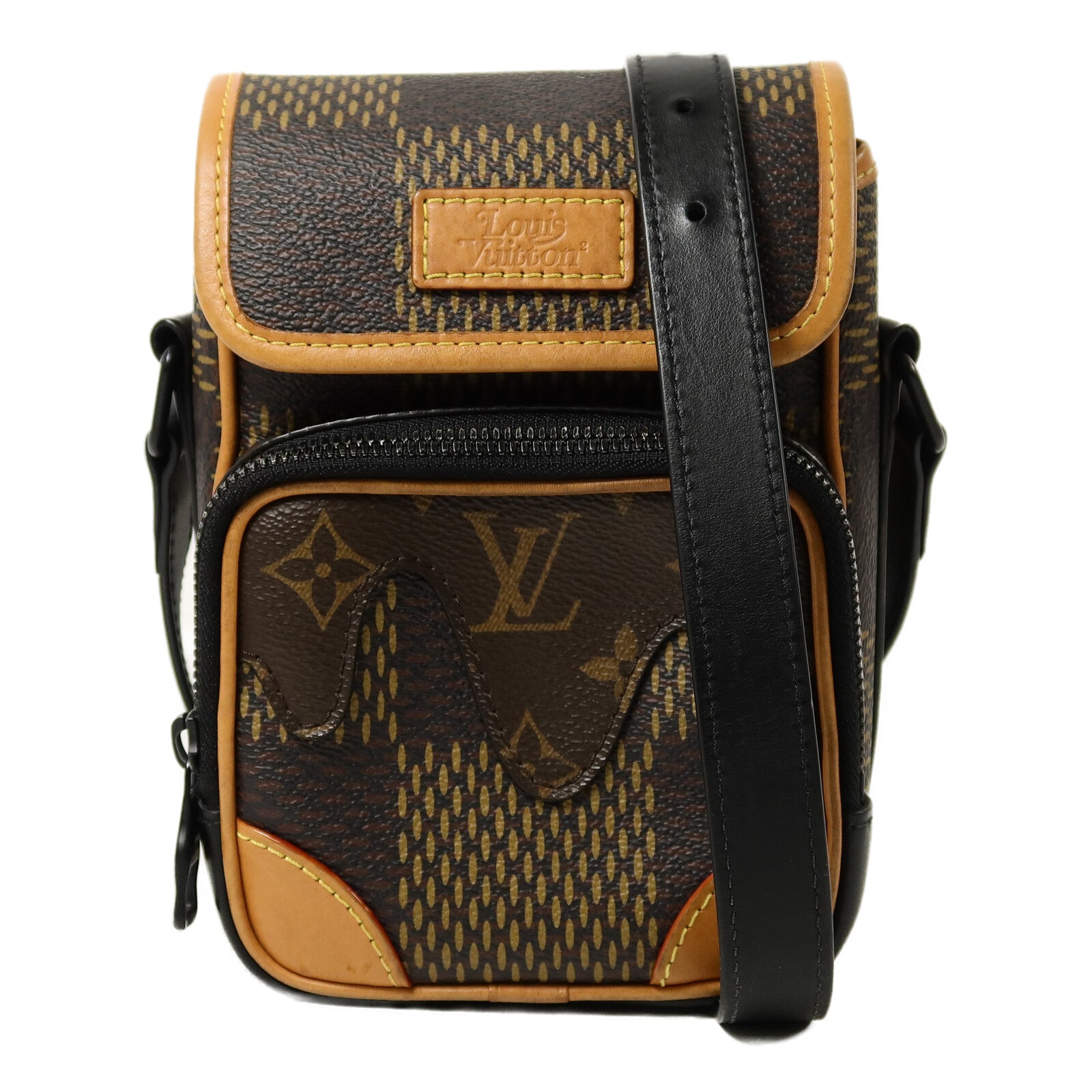 LOUIS VUITTON Damier Giant LV×NIGO Amazon Sling Bag肩背袋