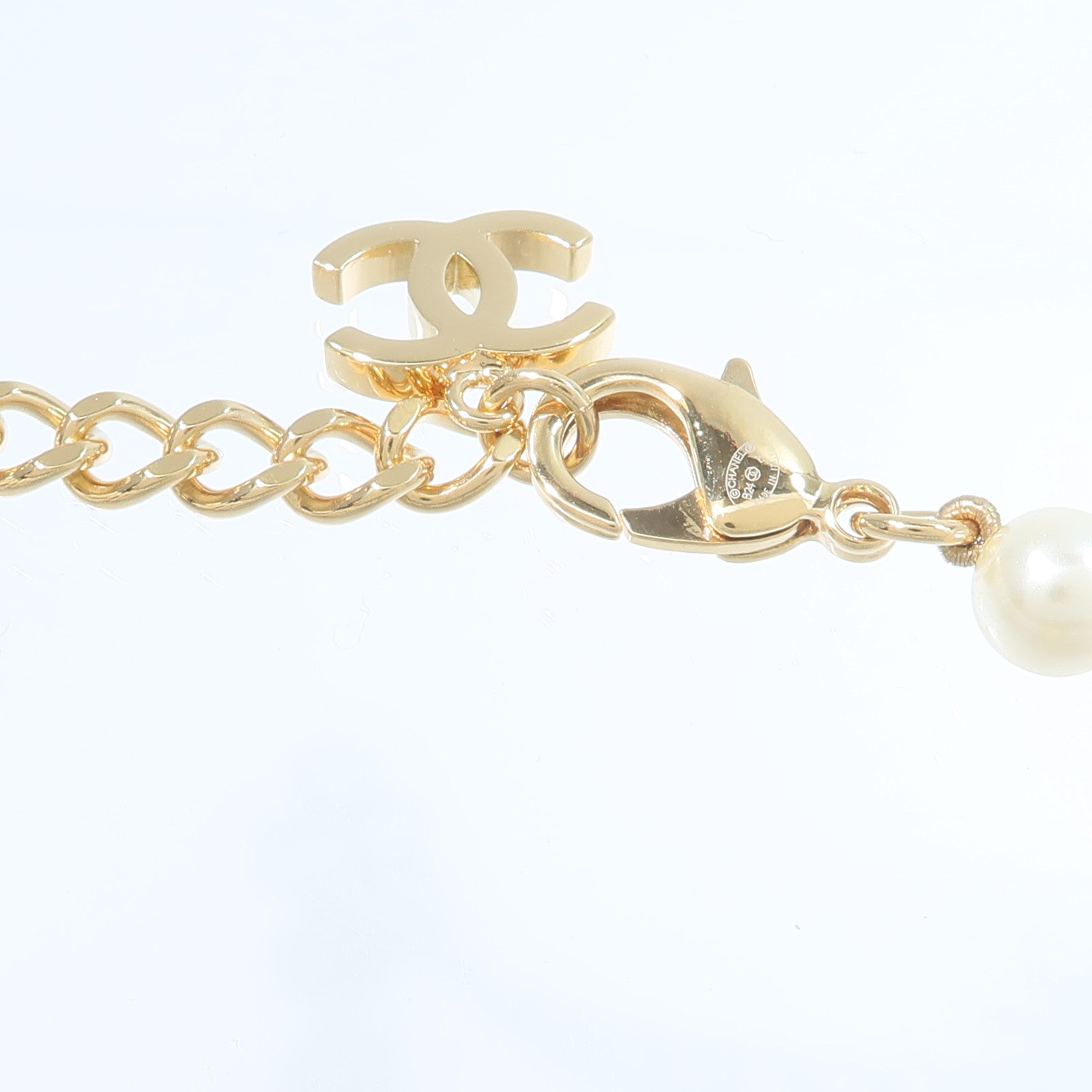 CHANEL PVC/金屬Necklace項鍊