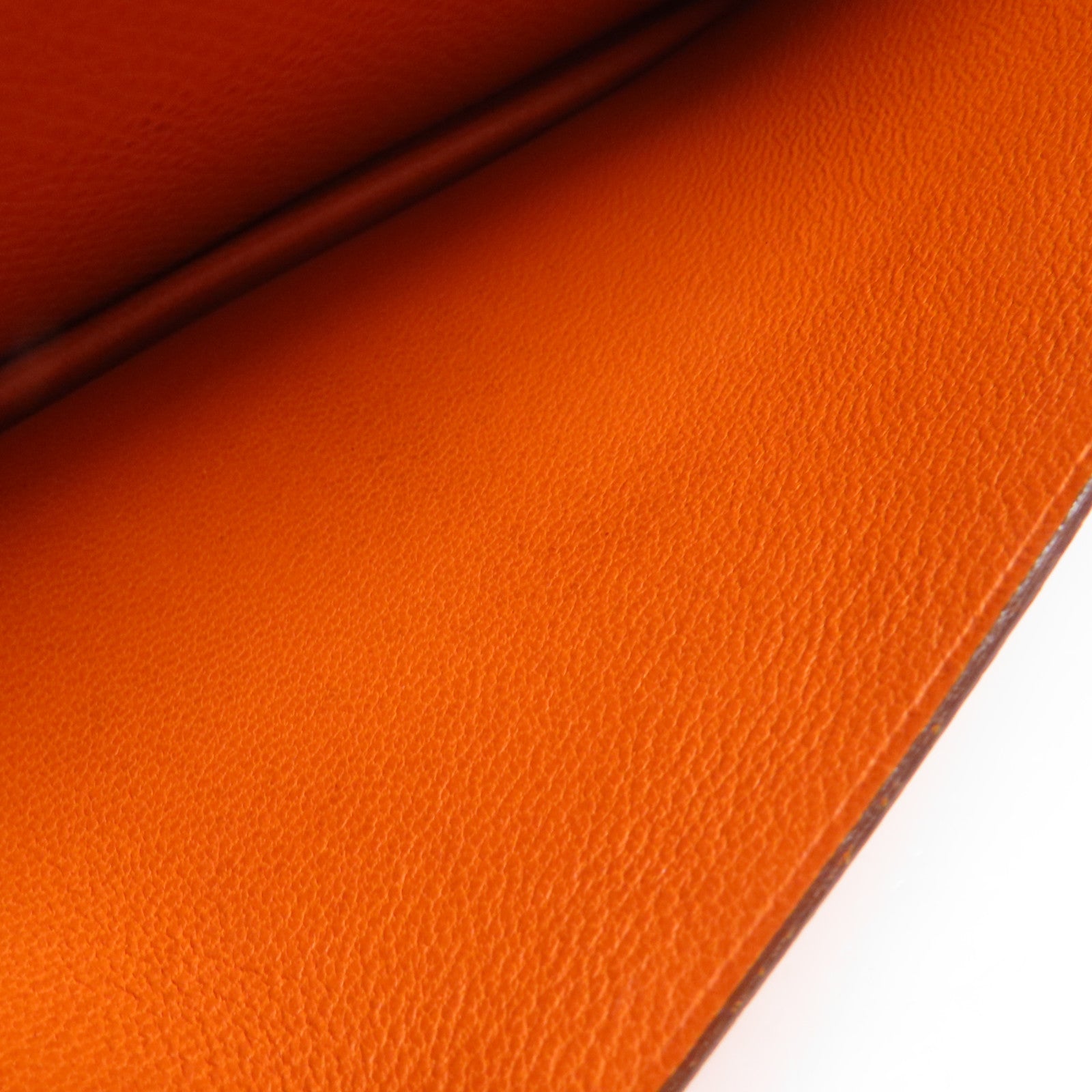 HERMES Epsom皮革Bearn Long Wallet銀扣長錢包