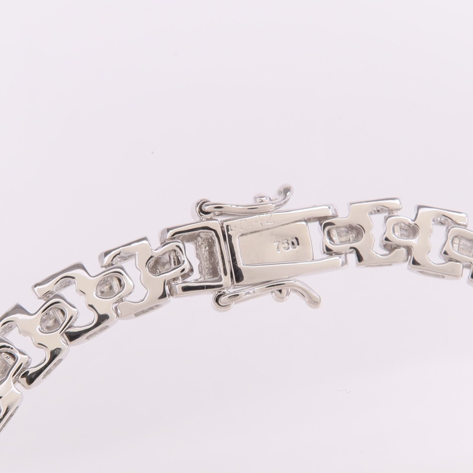 JEWELRY 【激減優惠】18K白金Diamond Bracelet鑽石手鏈