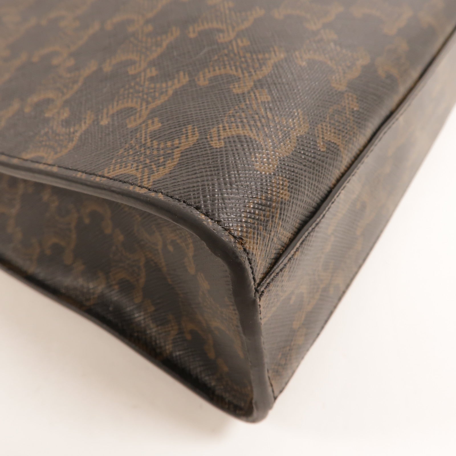 CELINE 塗層帆布Triomphe Cabas Tote Bag手挽肩背兩用袋