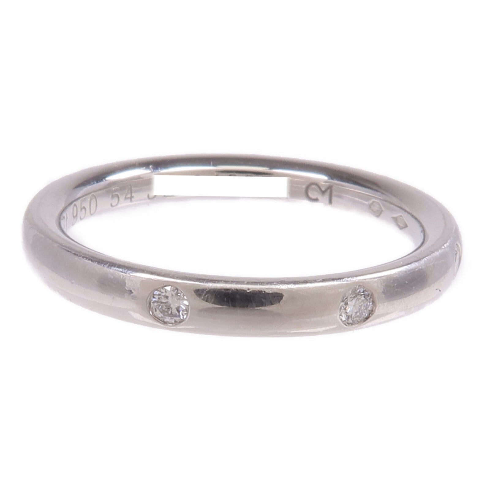 Van Cleef & Arpels PT950鉑金DiamTendrement Etoiles Ring鑽石戒指VCA#54/US#6.75