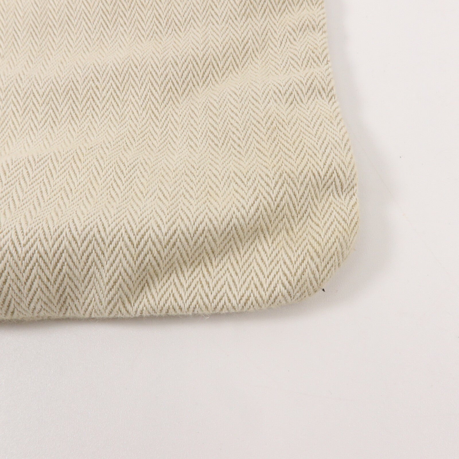 HERMES 帆布/Barenia皮革Aline手挽袋Beige