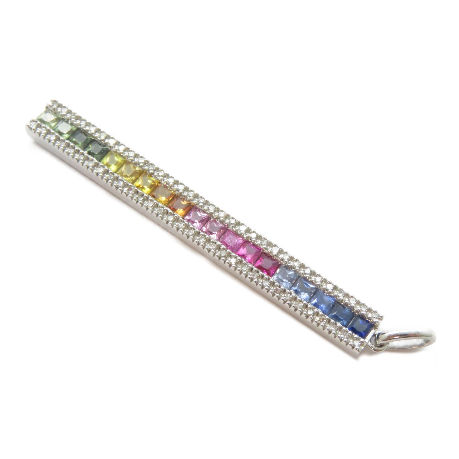 JEWELRY 14K白金Topaz Pendant拓帕吊墜
