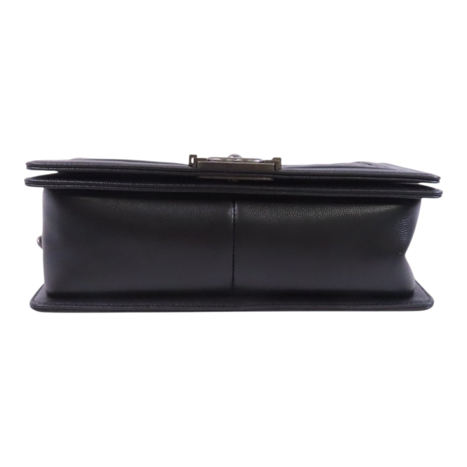 CHANEL 牛皮皮革Boy Chanel 25金扣鏈帶肩背袋