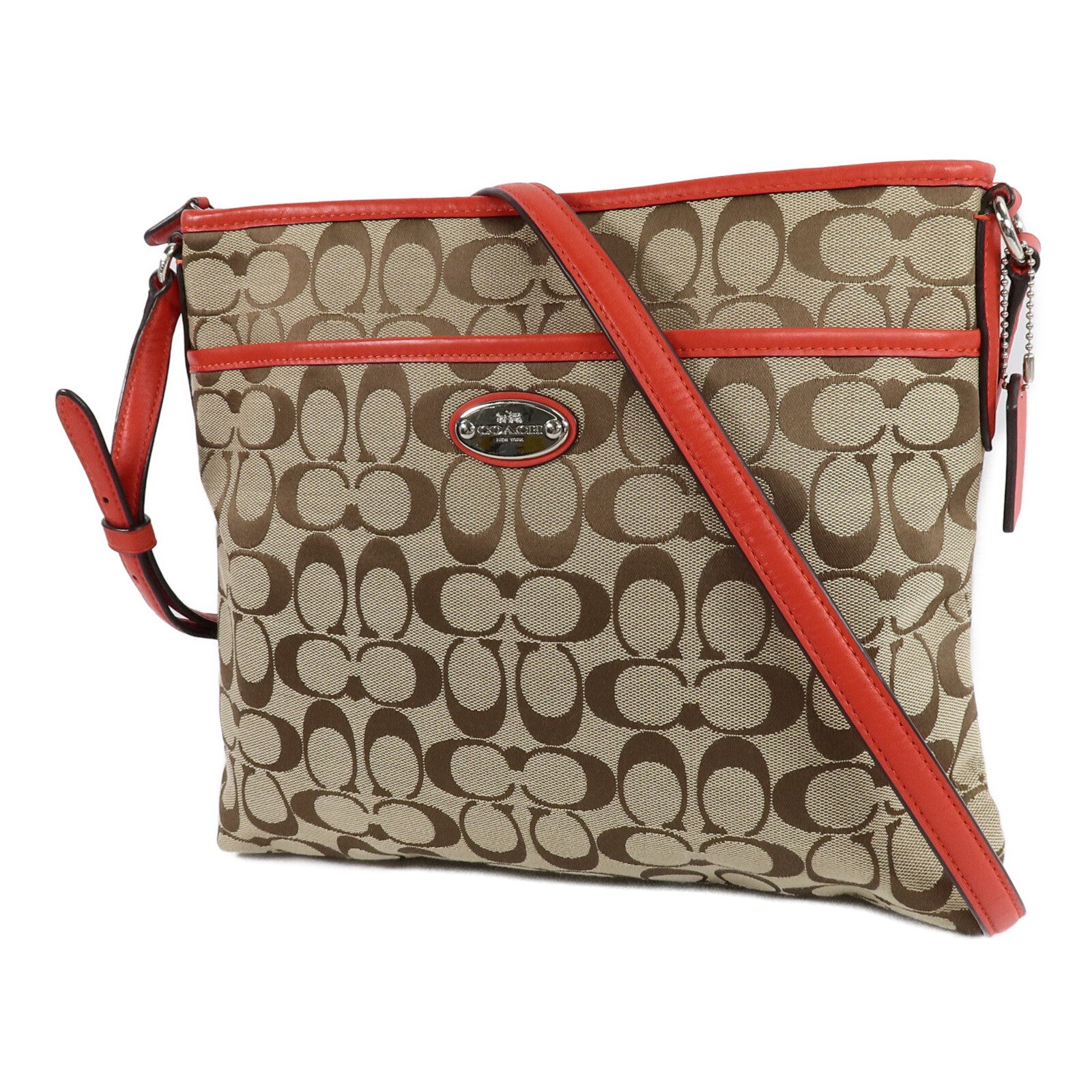 COACH 帆布Shoulder Bag肩背袋