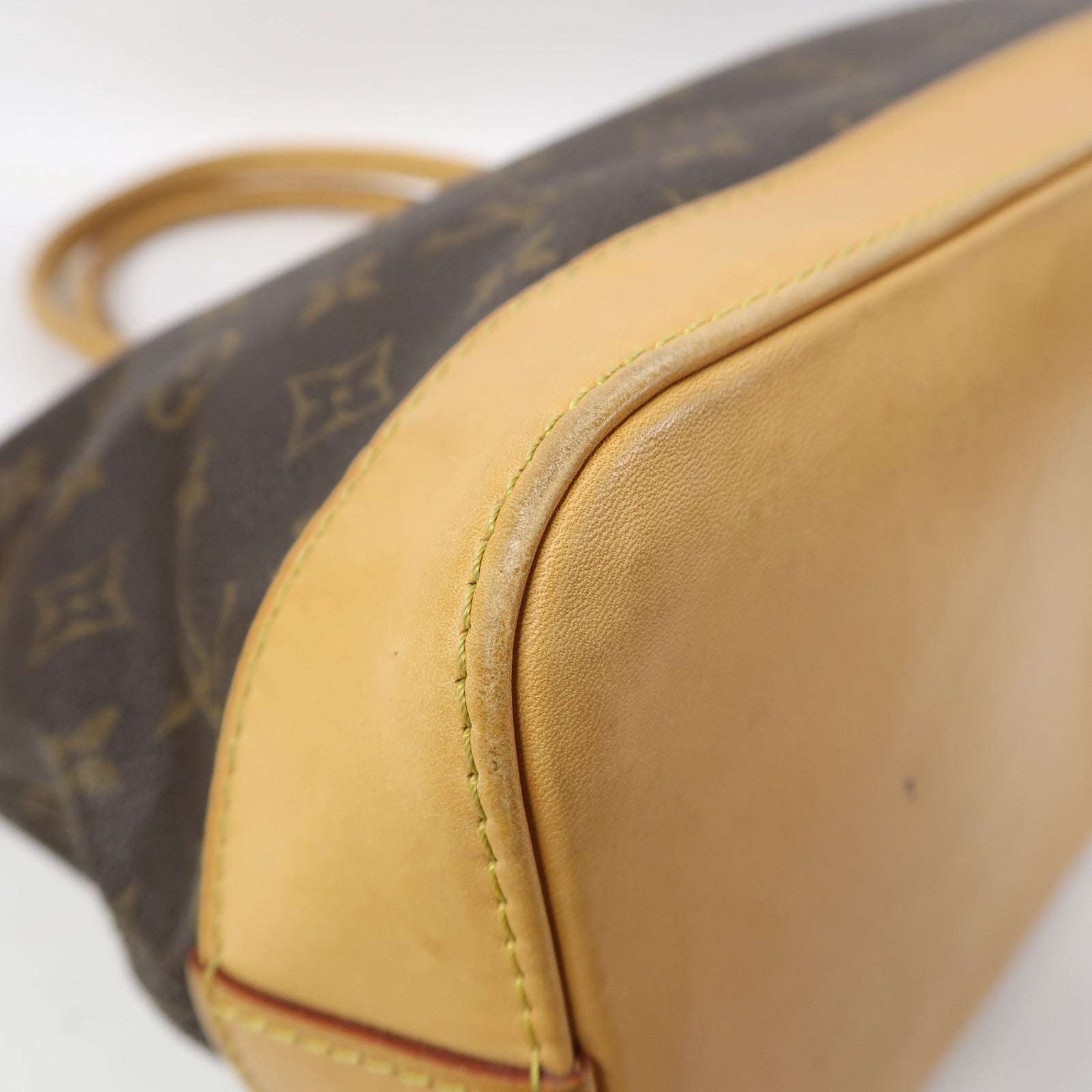 LOUIS VUITTON Monogram Lockit Horizontal金扣肩背袋啡色