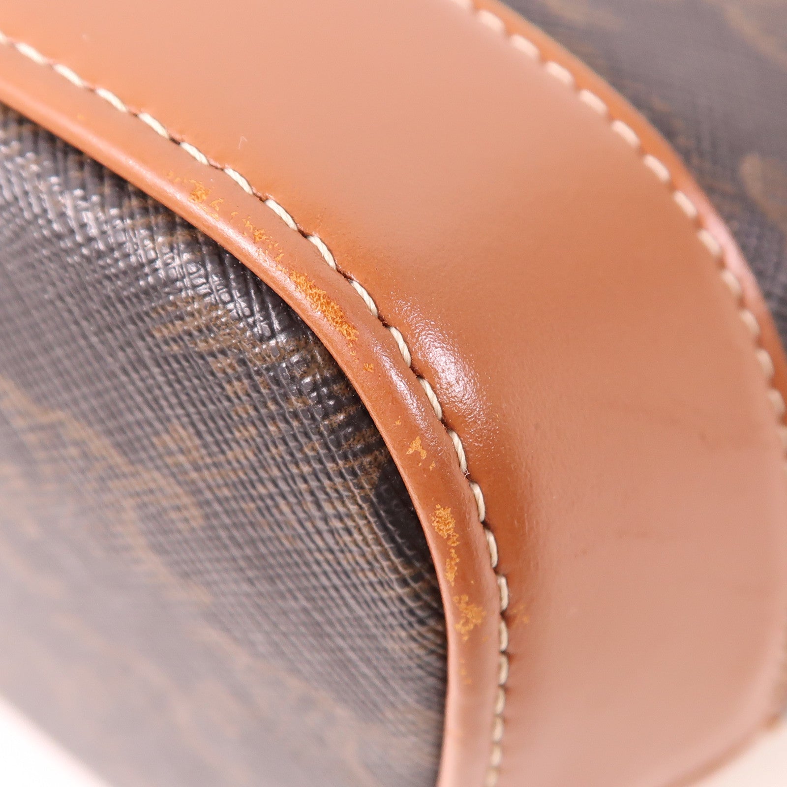 CELINE 塗層帆布Triomphe Bucket金扣肩背袋