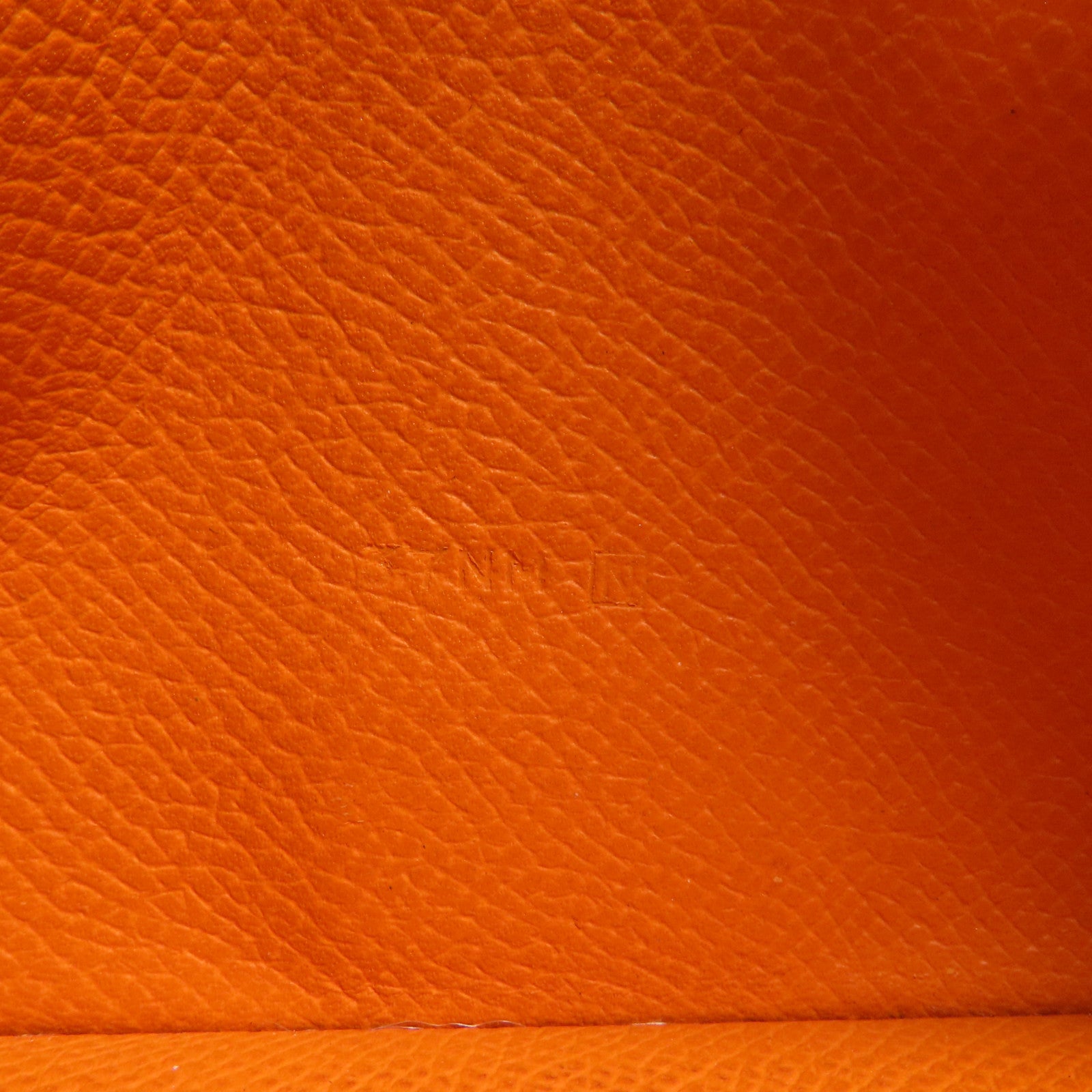 HERMES Epsom皮革Bearn Long Wallet銀扣長錢包