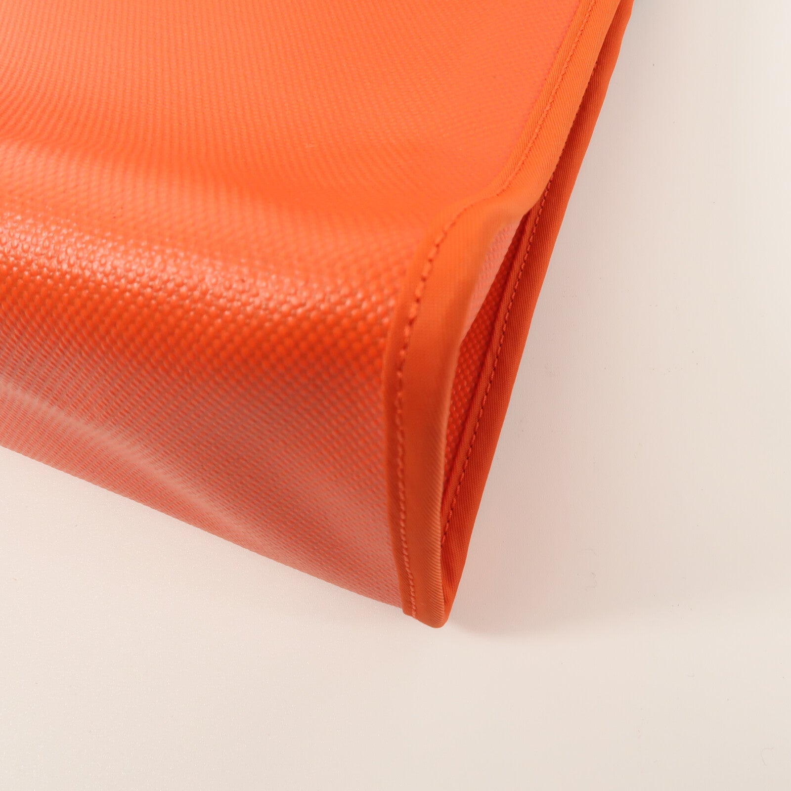 HERMES 帆布Herbag PM手挽肩背兩用袋Orange Mecano/Rough H
