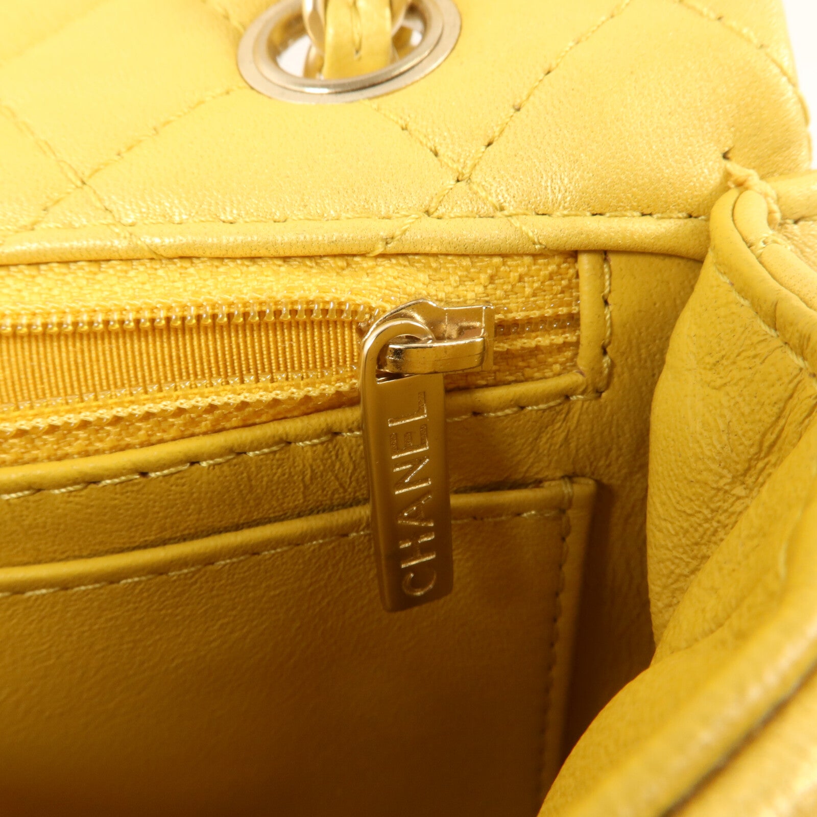 CHANEL 羊皮皮革Chain Shoulder鏈帶肩背袋