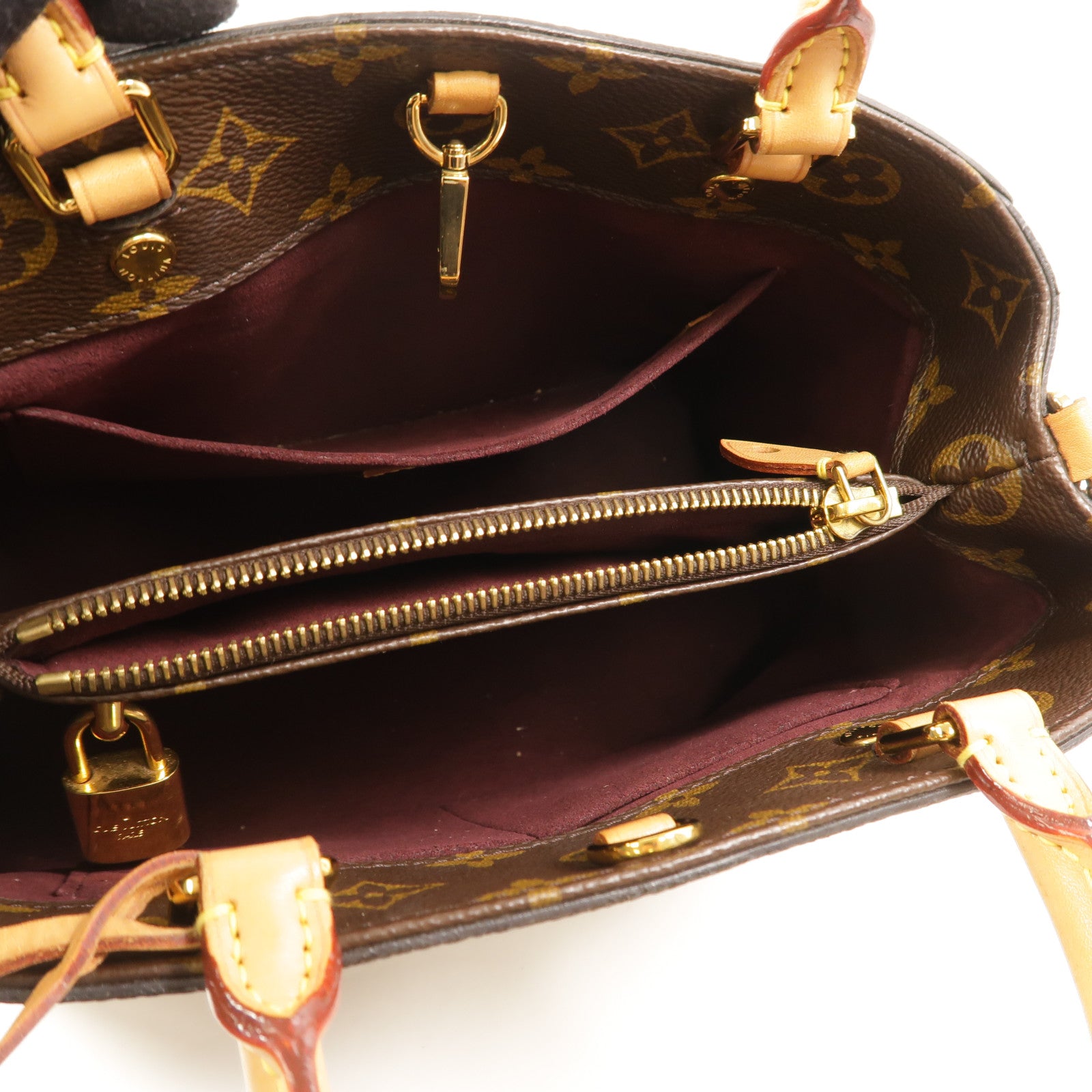 LOUIS VUITTON Monogram Montaigne BB手挽肩背兩用袋