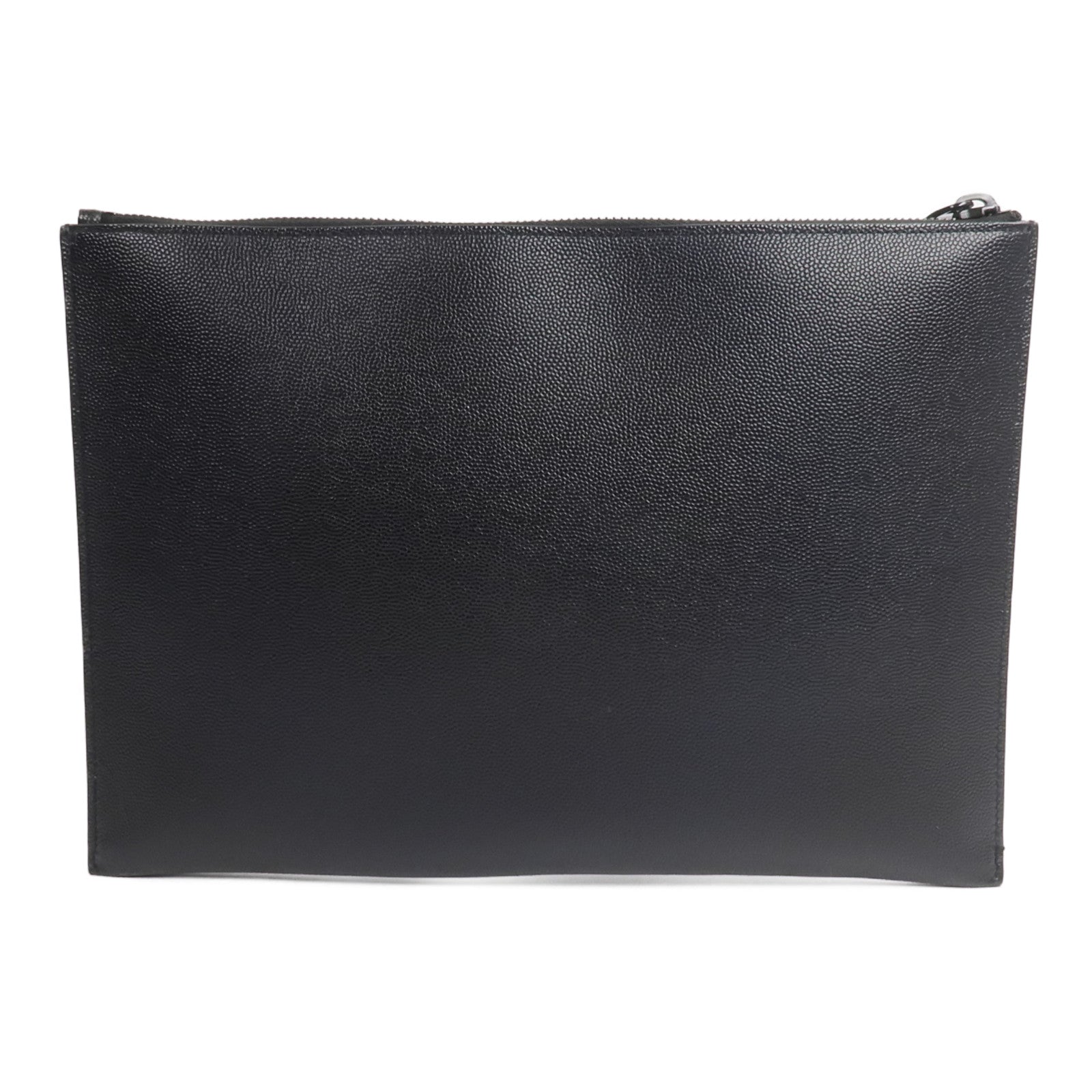 SAINT LAURENT 牛皮皮革Pouch手拿包