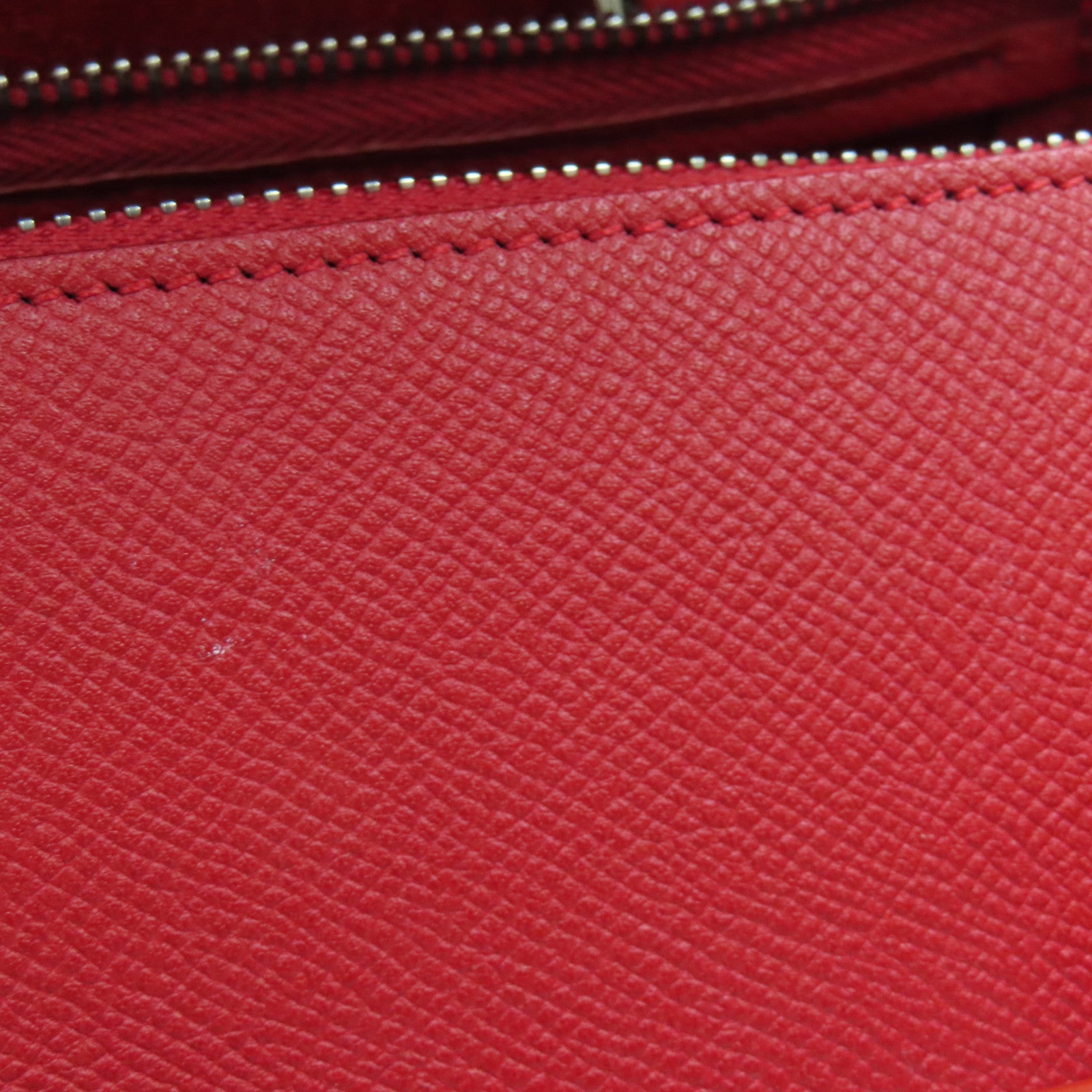 CELINE 牛皮皮革Small Belt Bag银扣手挽肩背两用袋红色