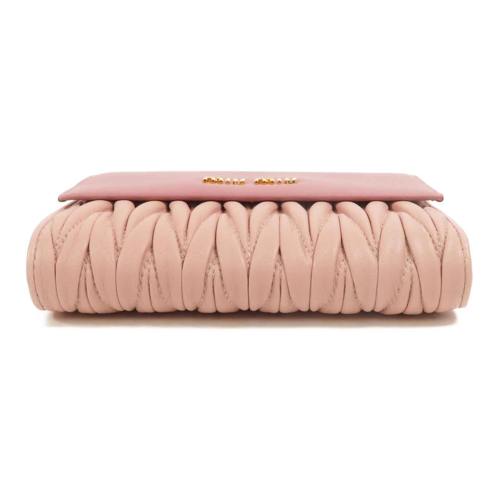 Miu Miu 羊皮皮革Matelasse Wallet錢包