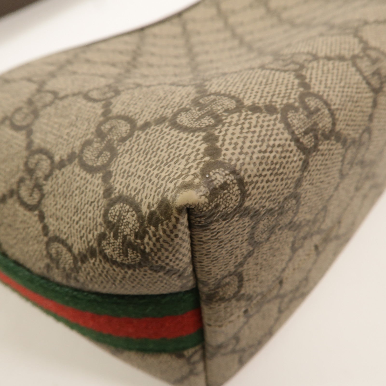 GUCCI 塗層帆布Ophidia Mini肩背袋