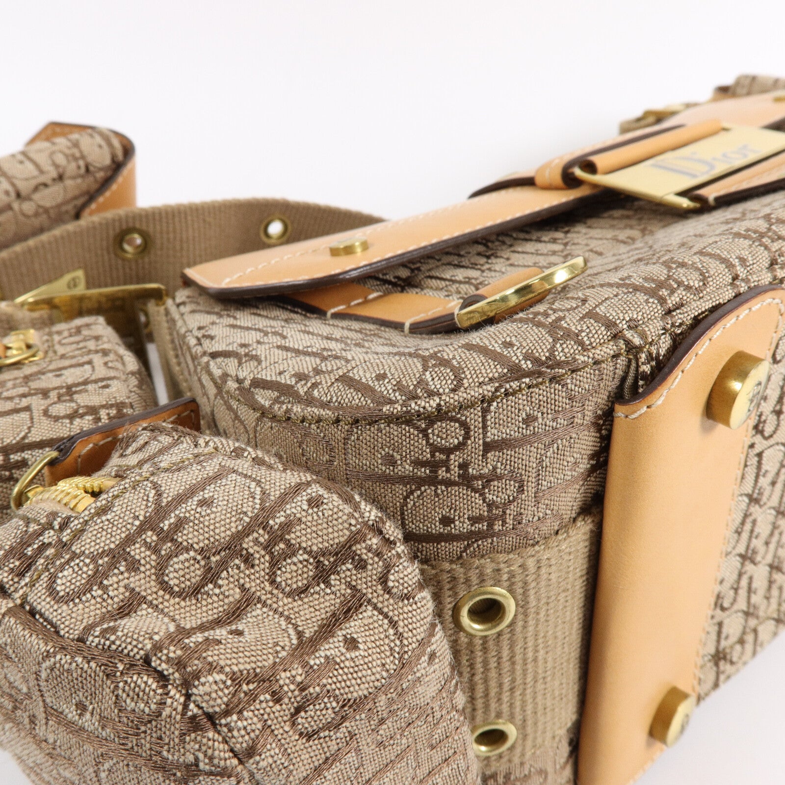 Dior 帆布Street Chic ColumBus肩背袋