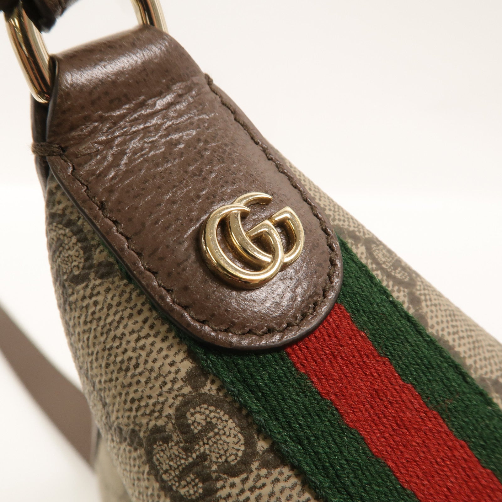 GUCCI 塗層帆布Ophidia Mini肩背袋