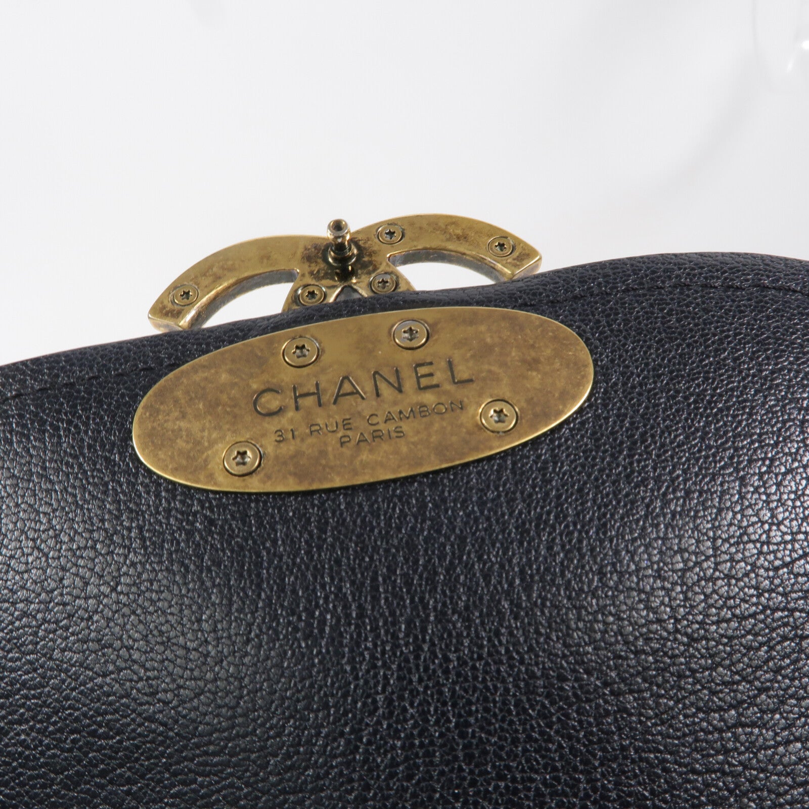 CHANEL 山羊皮皮革Small CoCo Curve Flap Bag鏈帶手挽肩背兩用袋