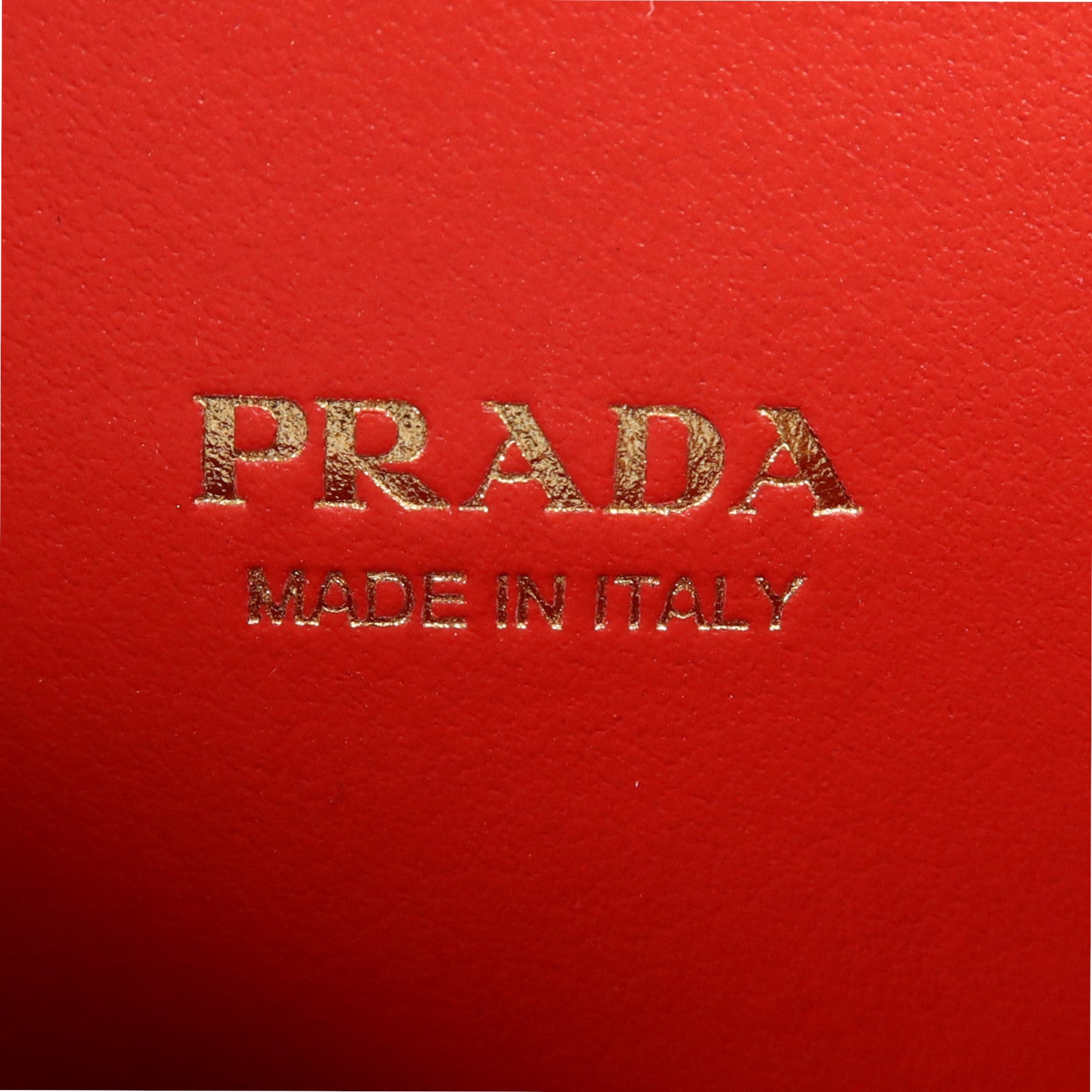 PRADA 【激減優惠】牛皮皮革Envelope Clutch Bag金扣手拿包