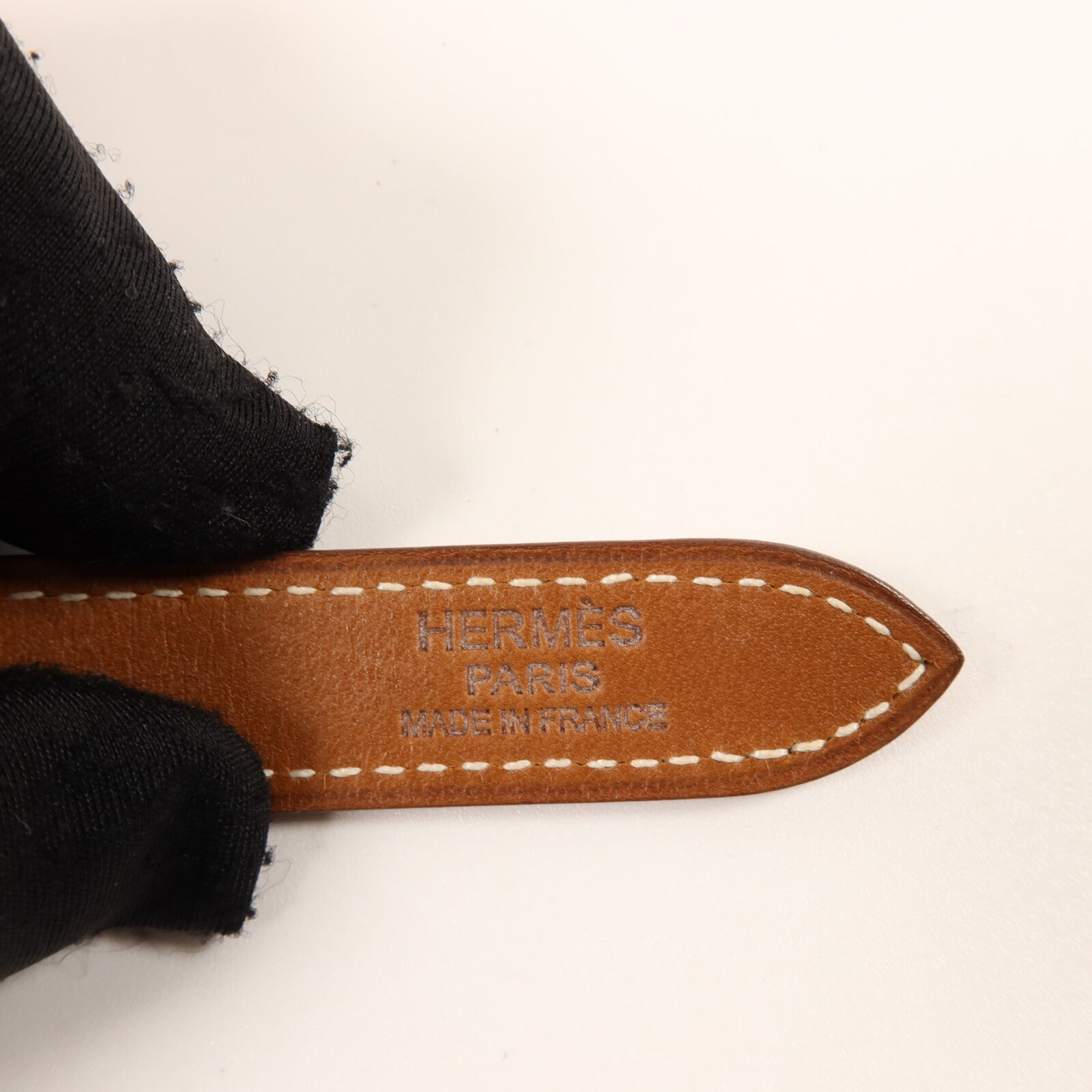 HERMES 絲質Silky City PM肩背袋Orange