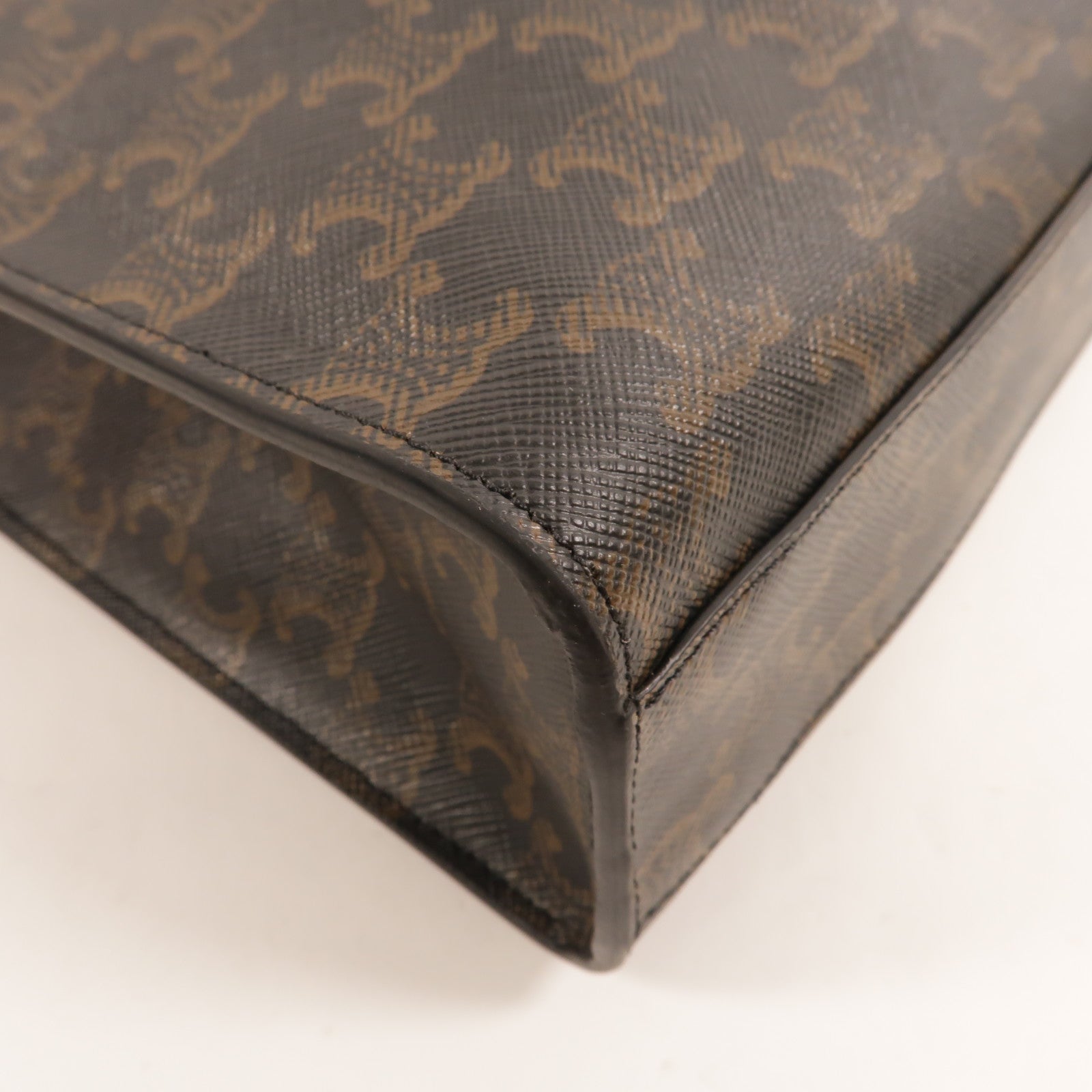 CELINE 塗層帆布Triomphe Cabas Tote Bag手挽肩背兩用袋