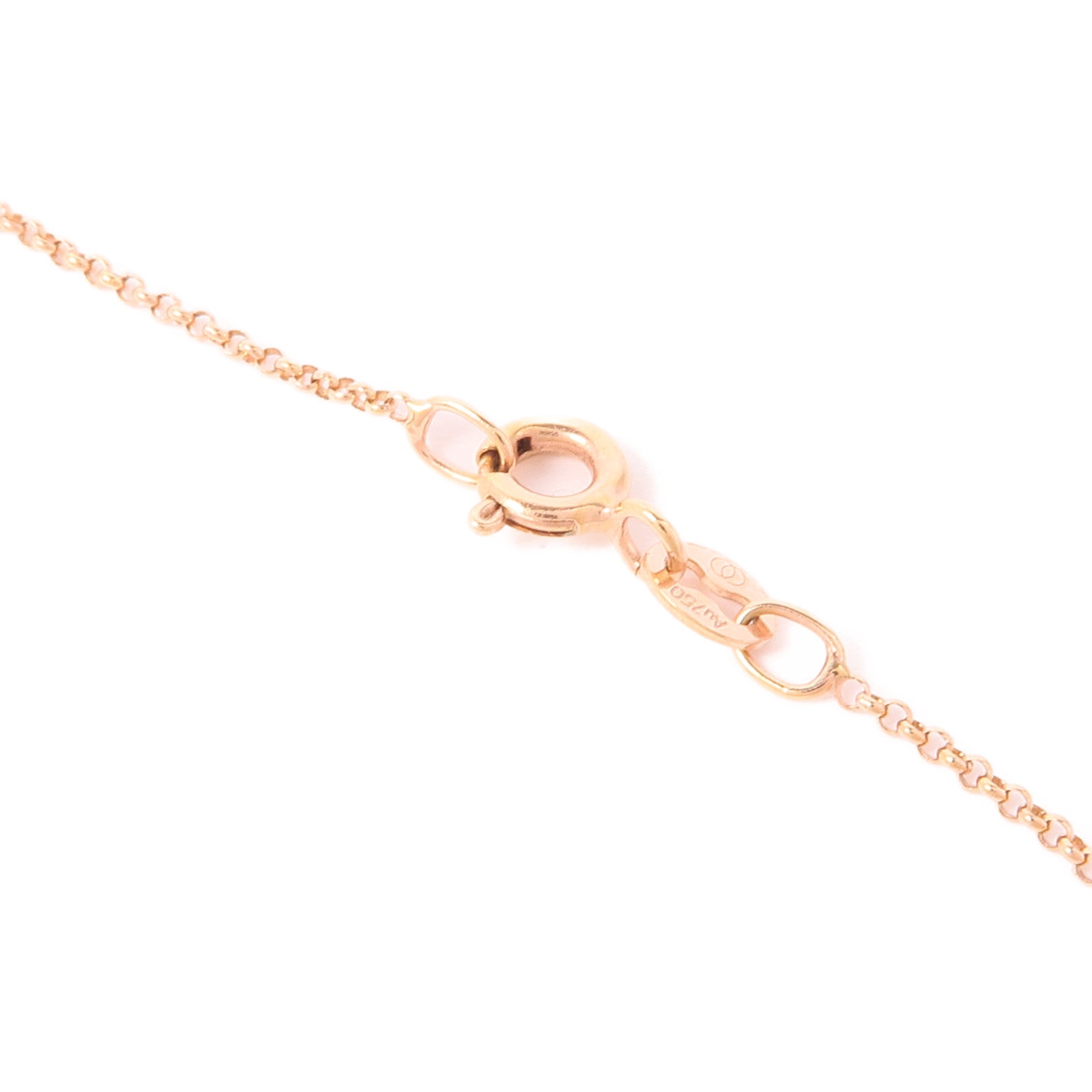 JEWELRY 【激減優惠】18K玫瑰金Diamond Necklace鑽石項鍊