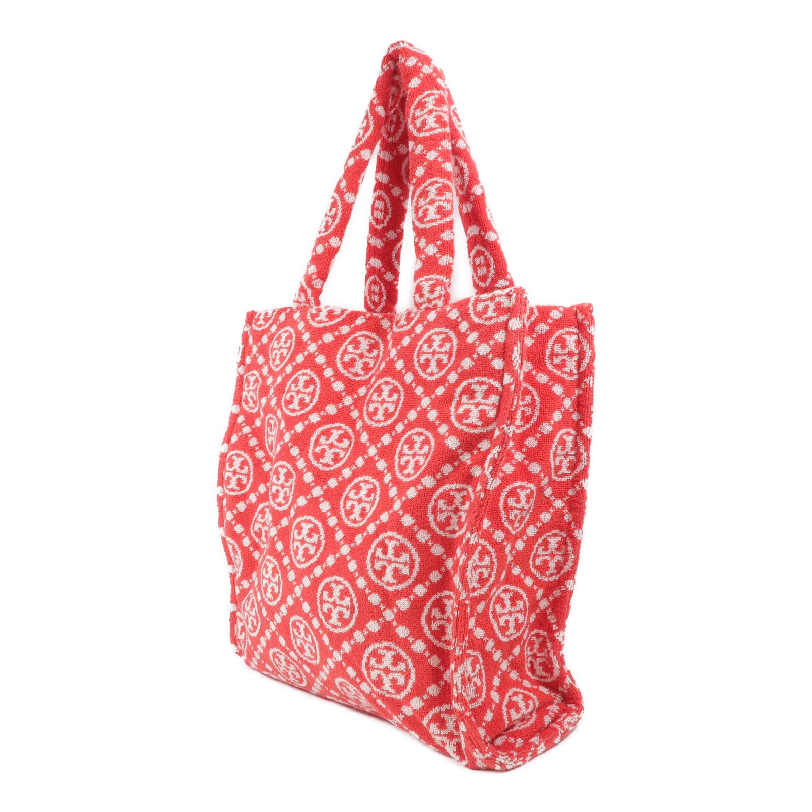 Tory Burch 棉質T Monogram Terry Tote手挽袋