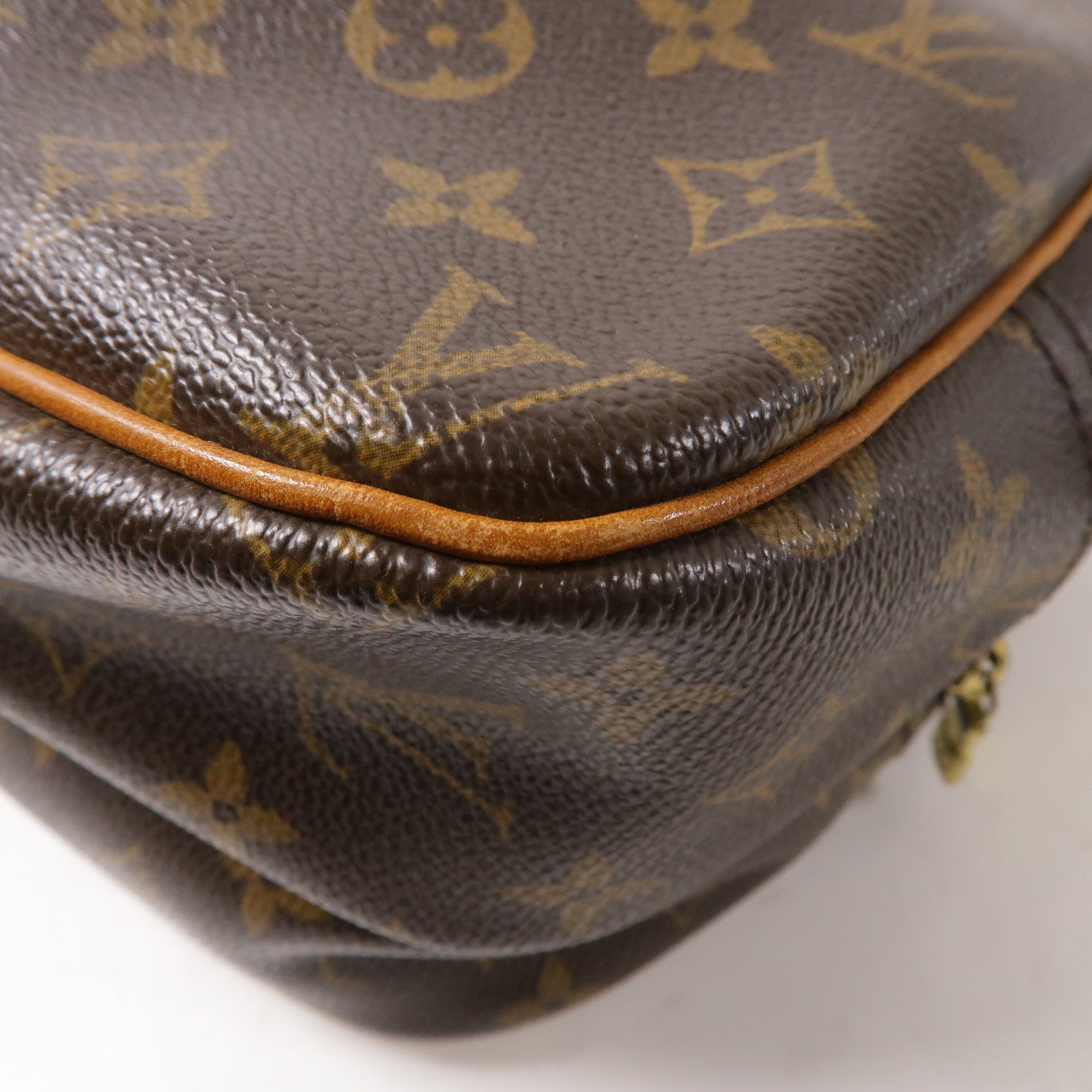 LOUIS VUITTON Monogram Reporter PM金扣肩背袋